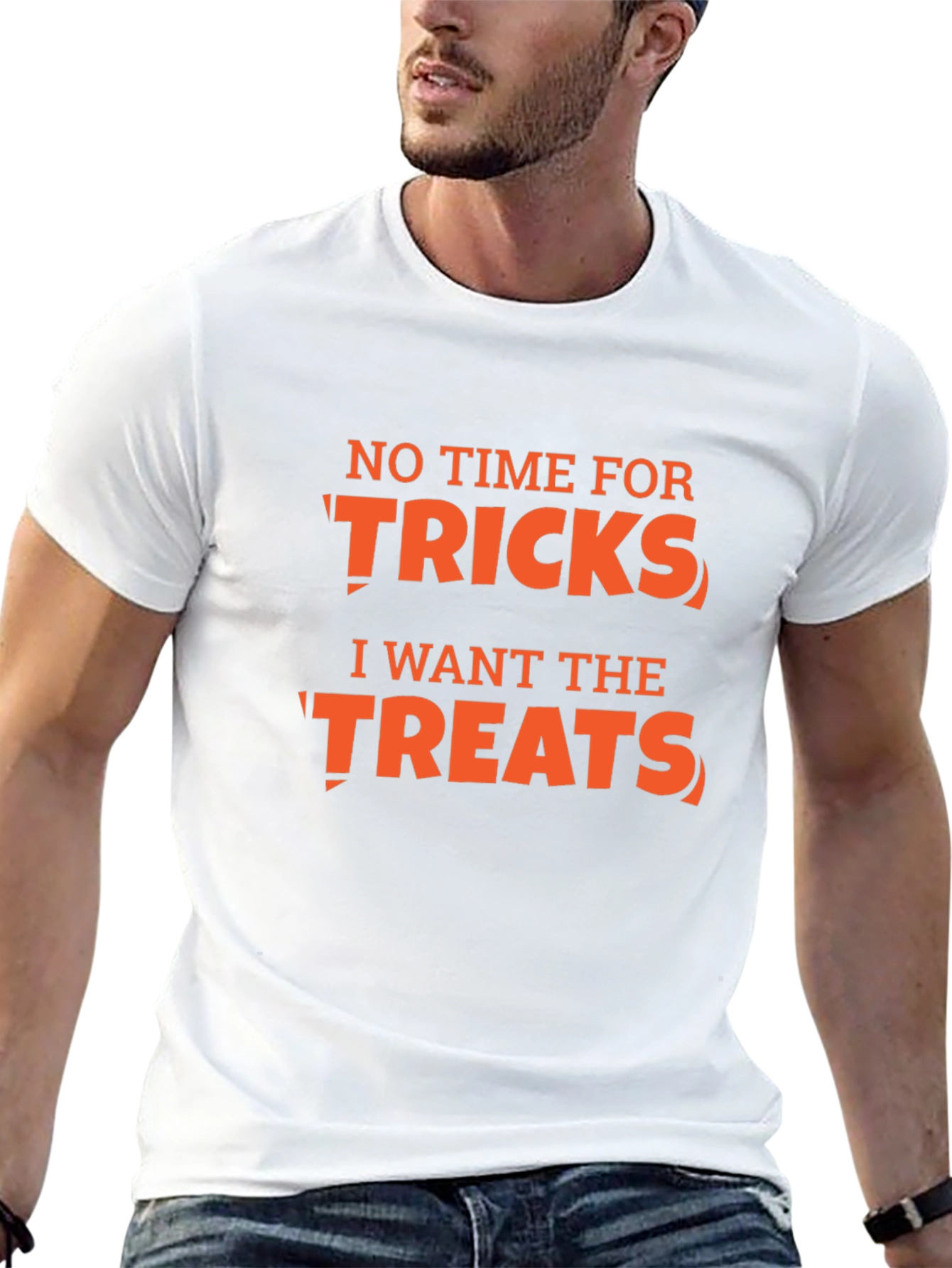 Halloween Treat T-Shirt - No Time for Tricks