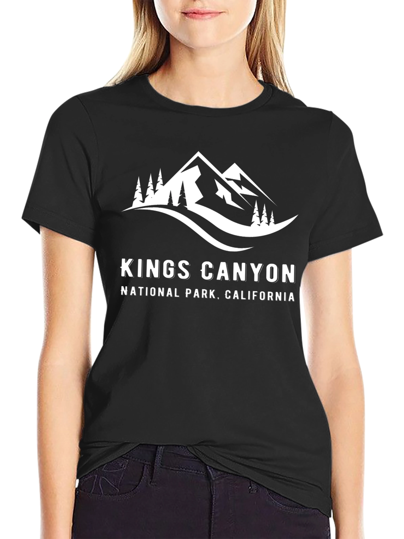 Kings Canyon National Park Graphic Tee - Black