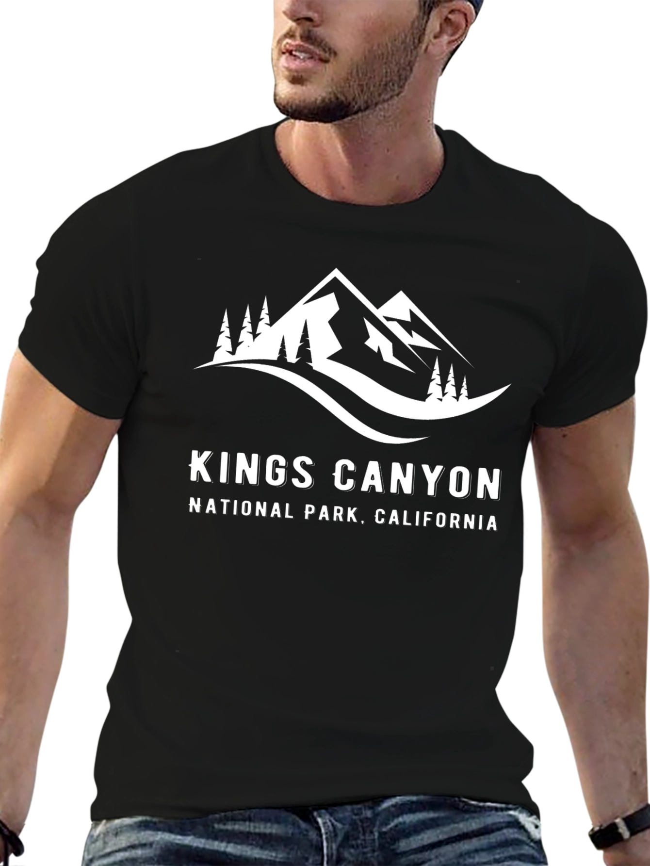 Kings Canyon National Park Graphic Tee - Black