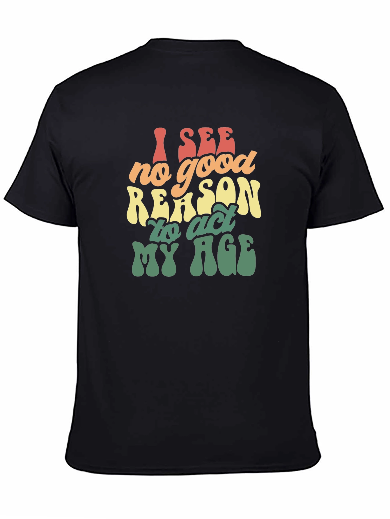 Retro I See No Good Reason Graphic Tee