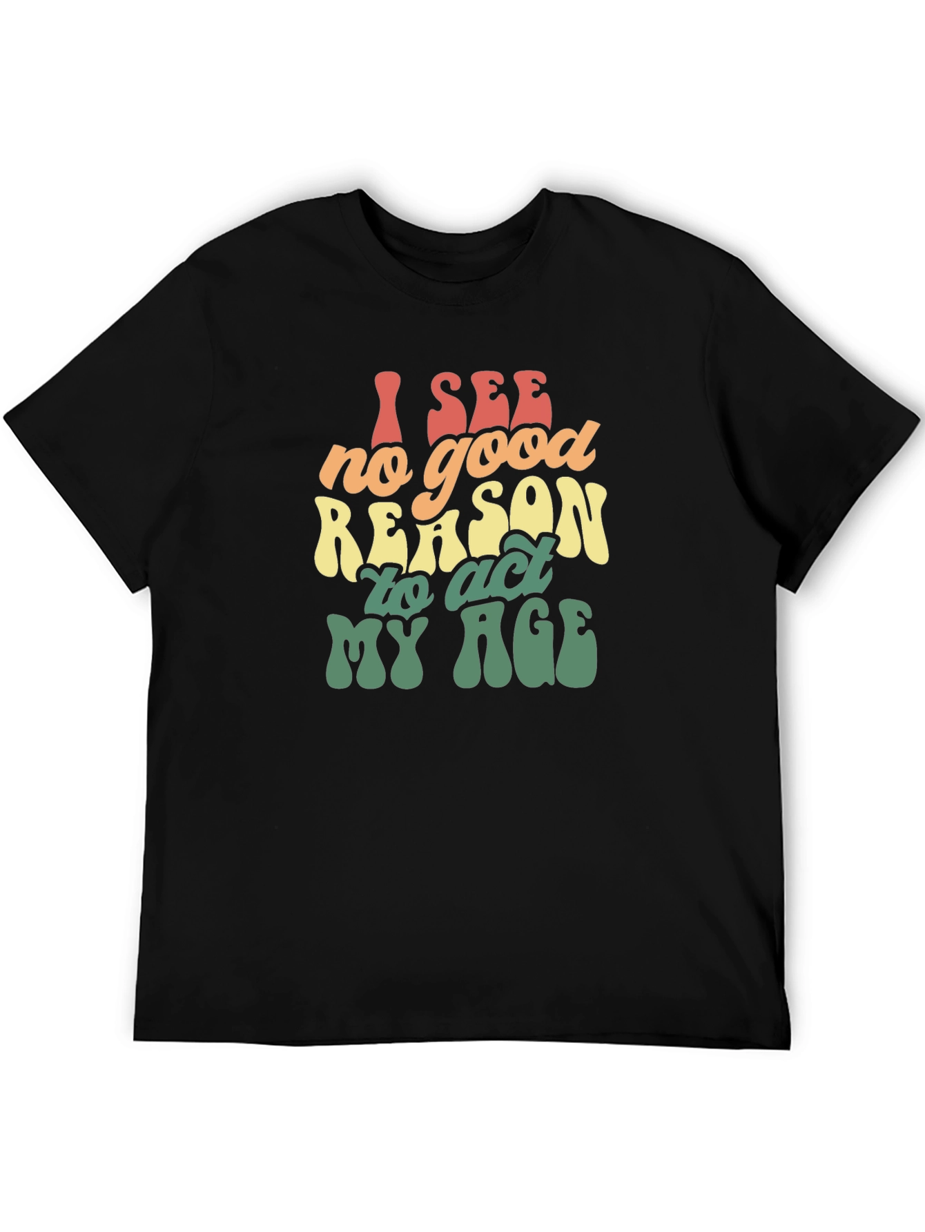 Retro I See No Good Reason Graphic Tee