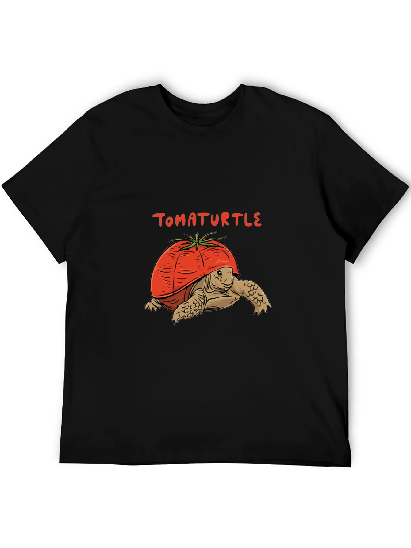 TomaTurtle T-Shirt: Funny Turtle Tomato Graphic Tee