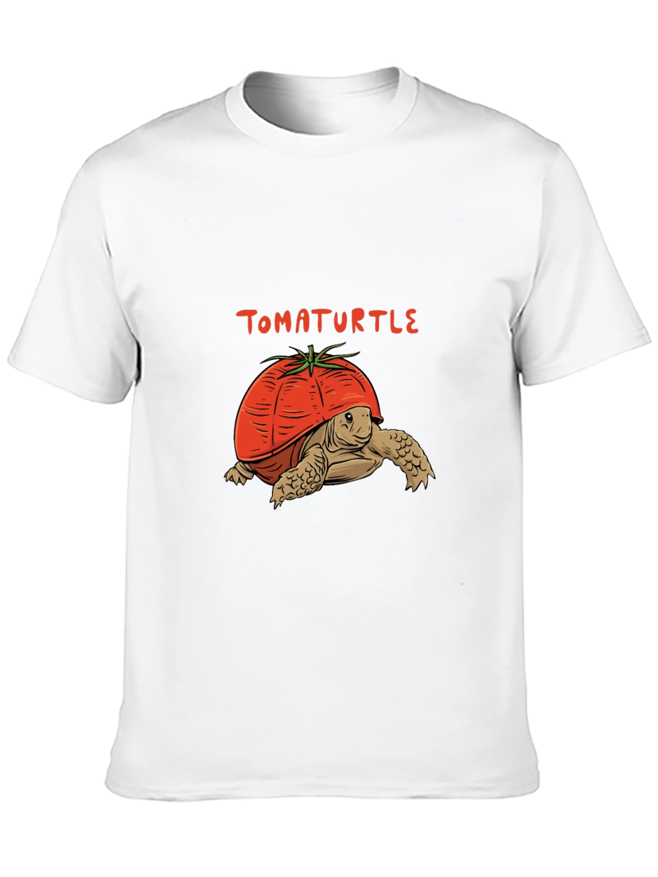 TomaTurtle T-Shirt: Funny Turtle Tomato Graphic Tee