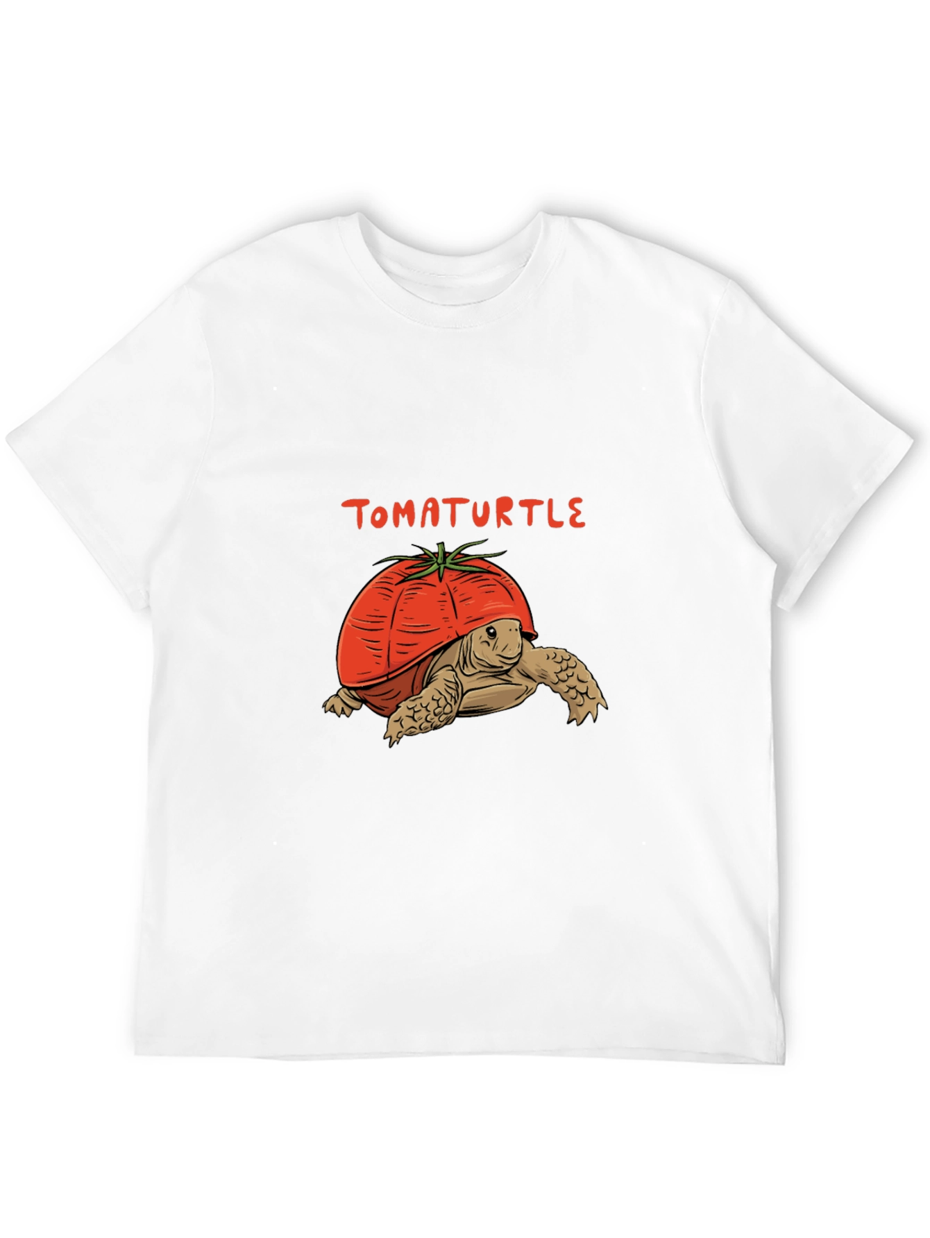 TomaTurtle T-Shirt: Funny Turtle Tomato Graphic Tee