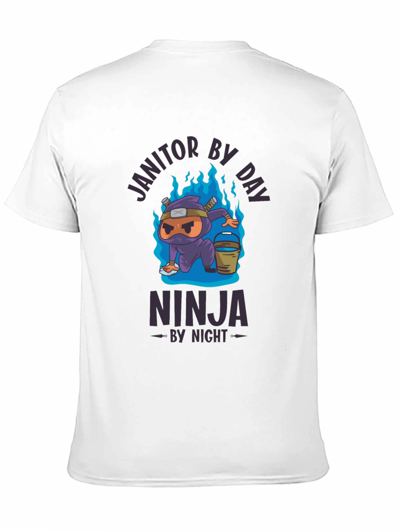 Janitor By Day Ninja By Night T-Shirt