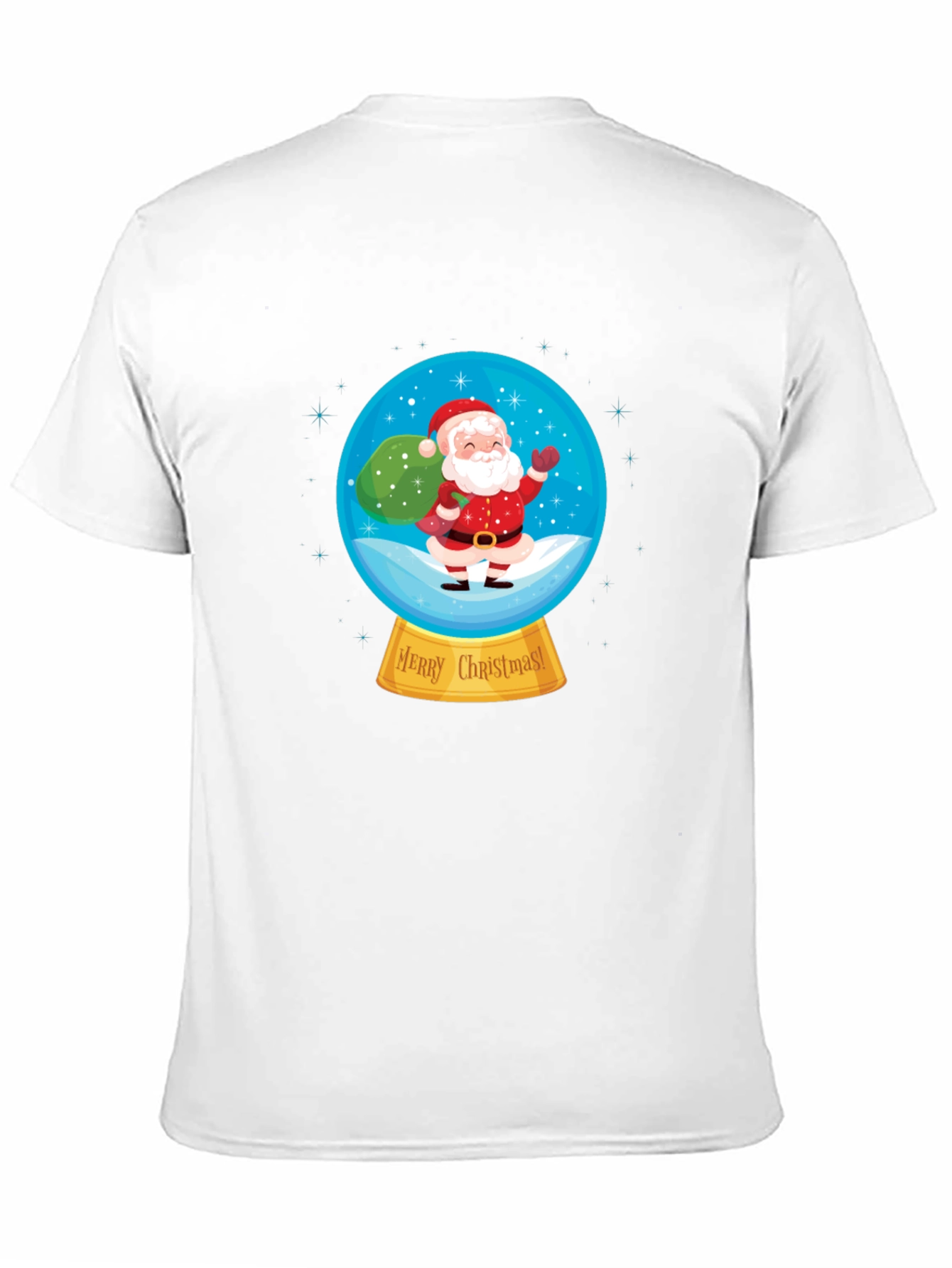Christmas Santa Snow Globe T-Shirt