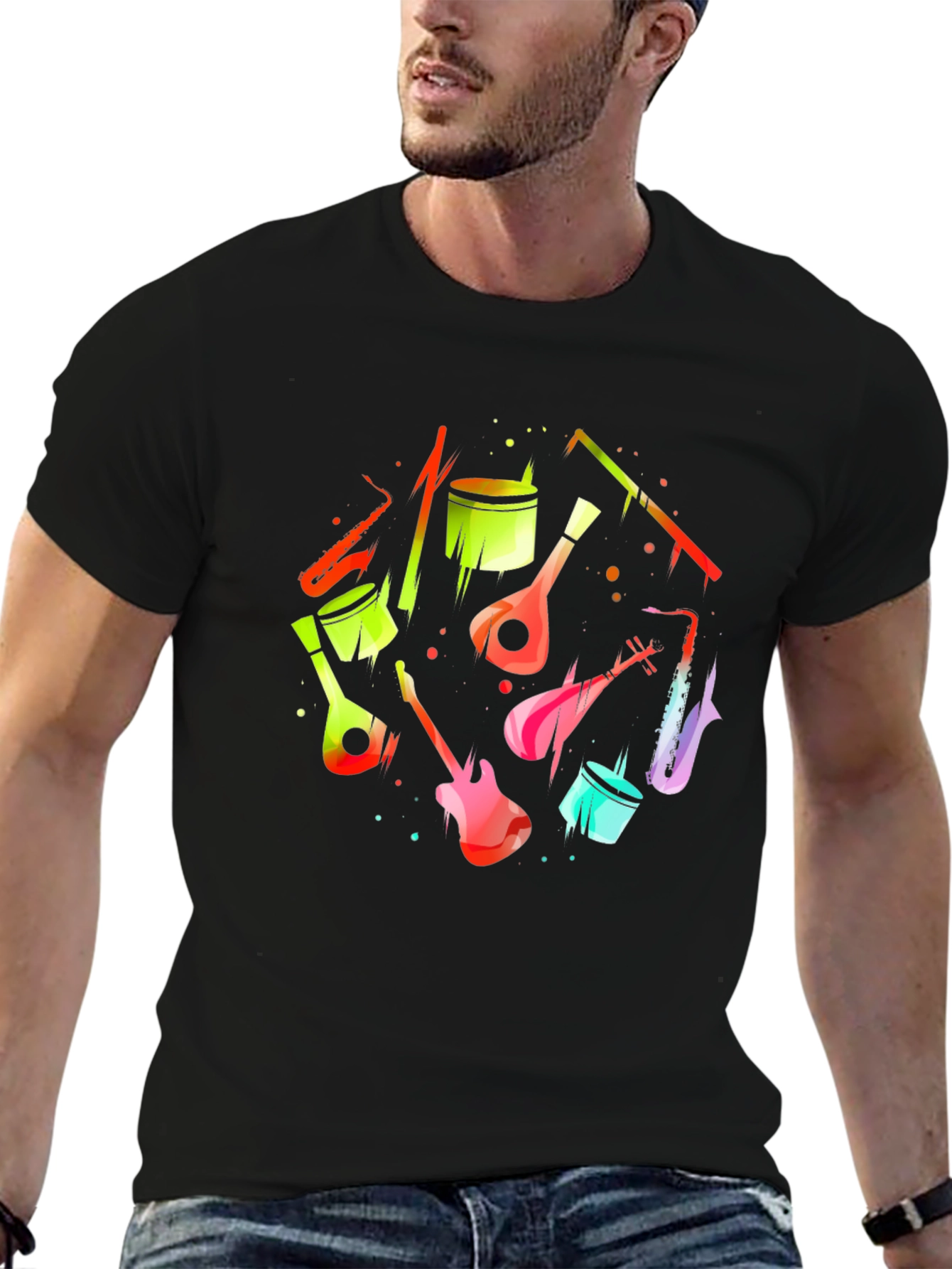 Vibrant Music Instrument T-Shirt