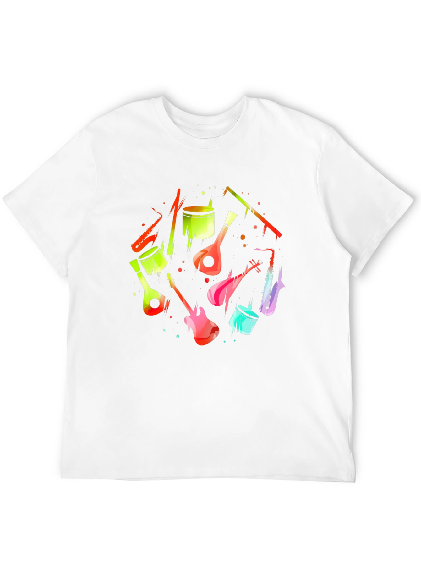 Vibrant Music Instrument T-Shirt