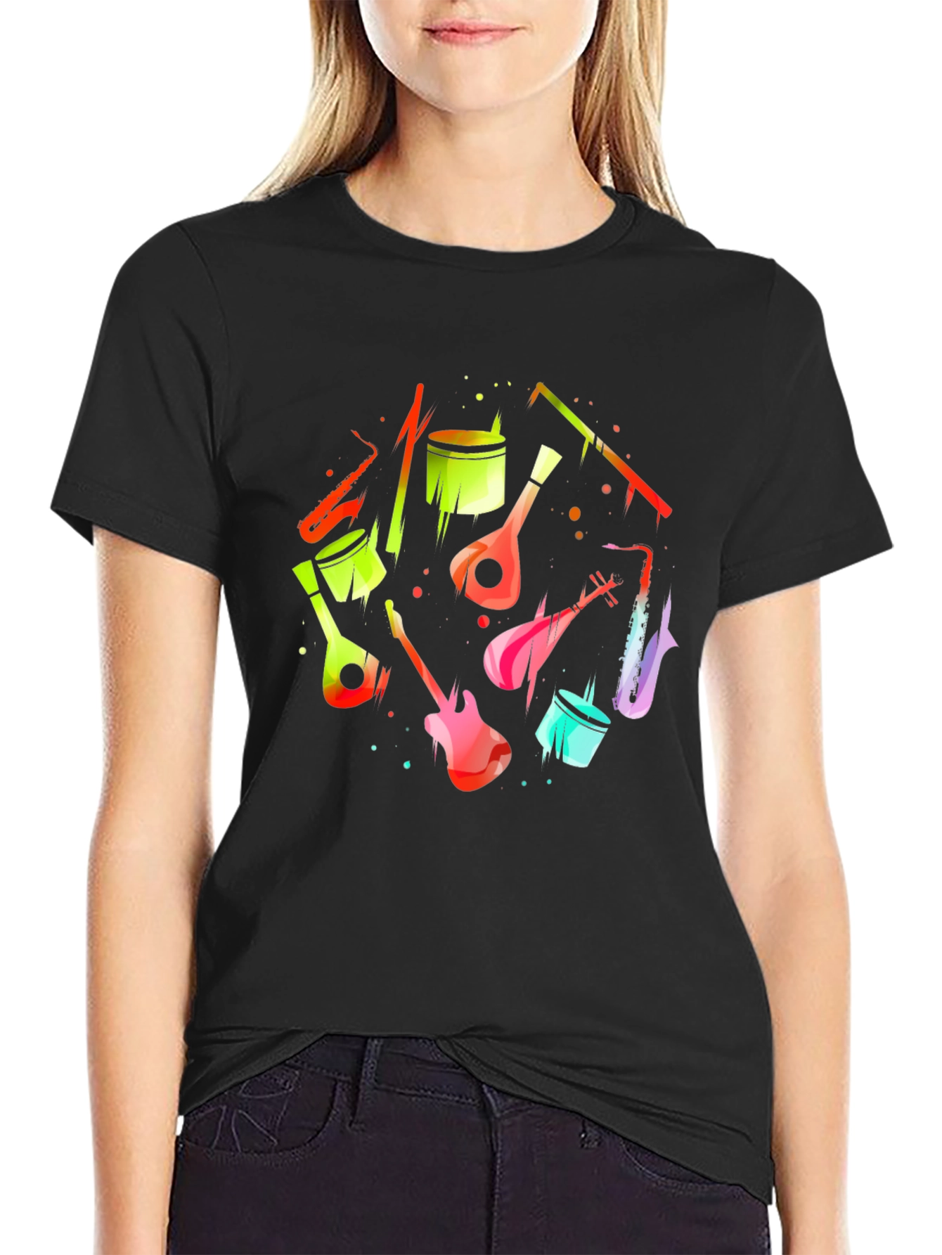 Vibrant Music Instrument T-Shirt