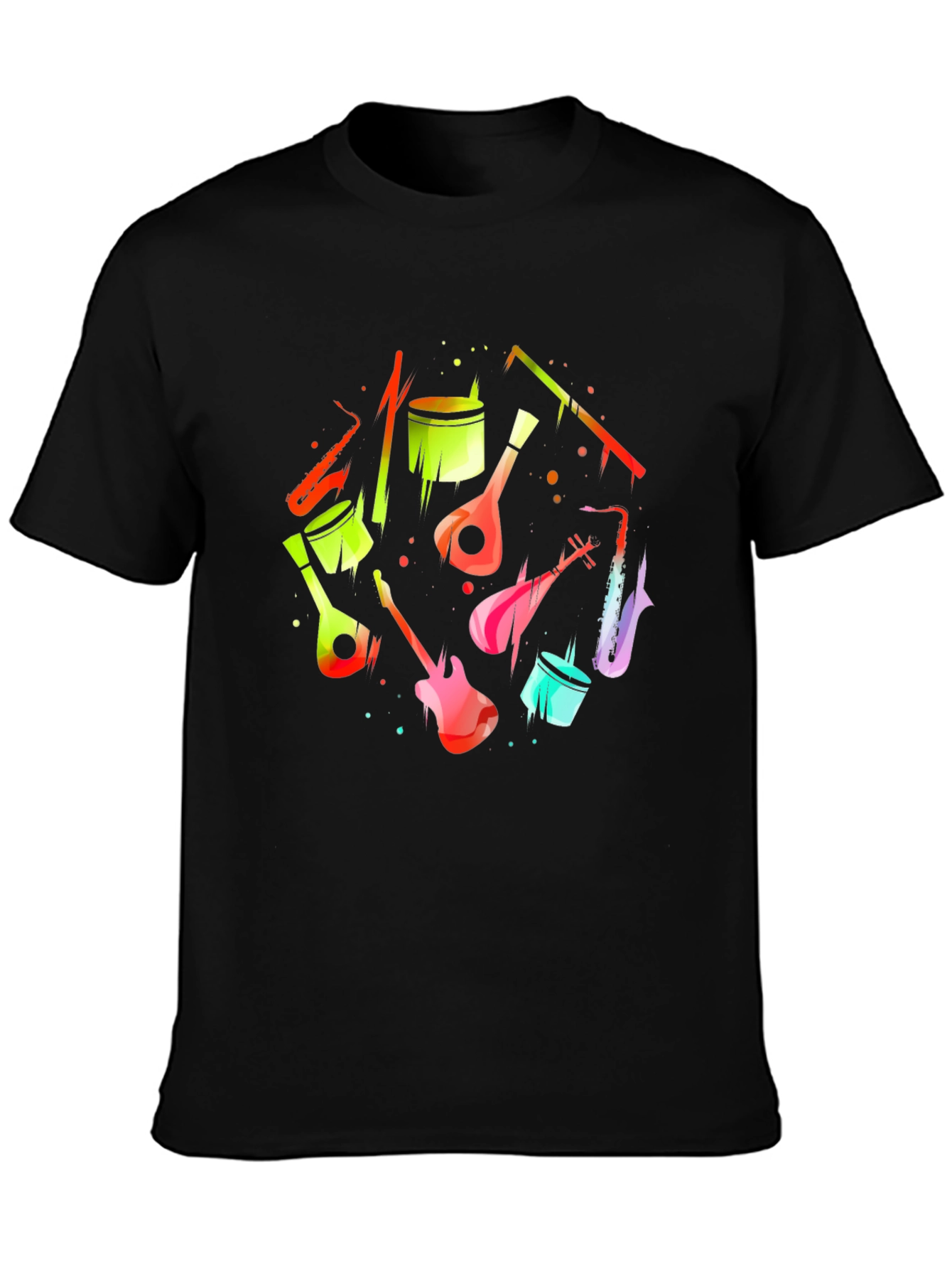 Vibrant Music Instrument T-Shirt