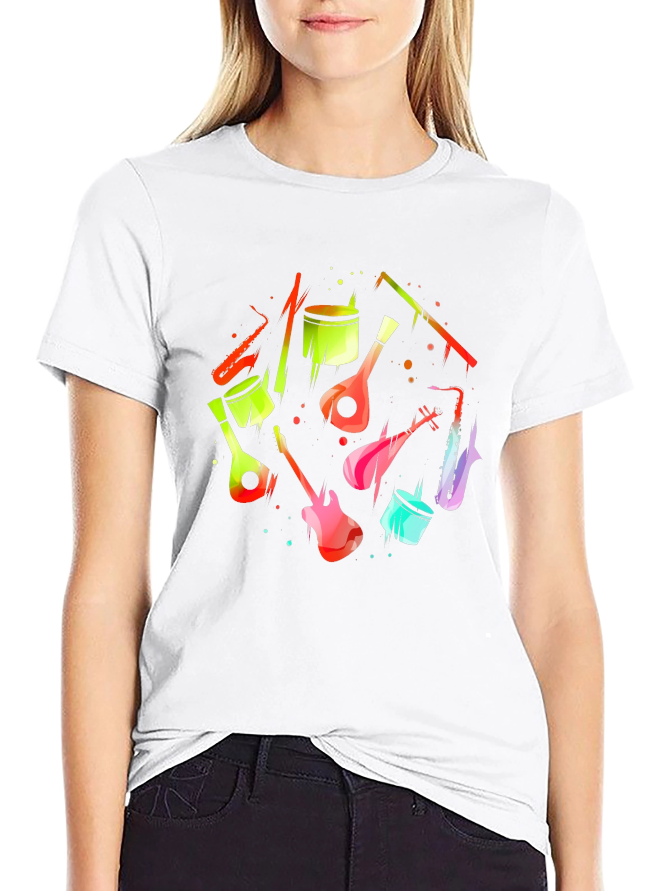 Vibrant Music Instrument T-Shirt