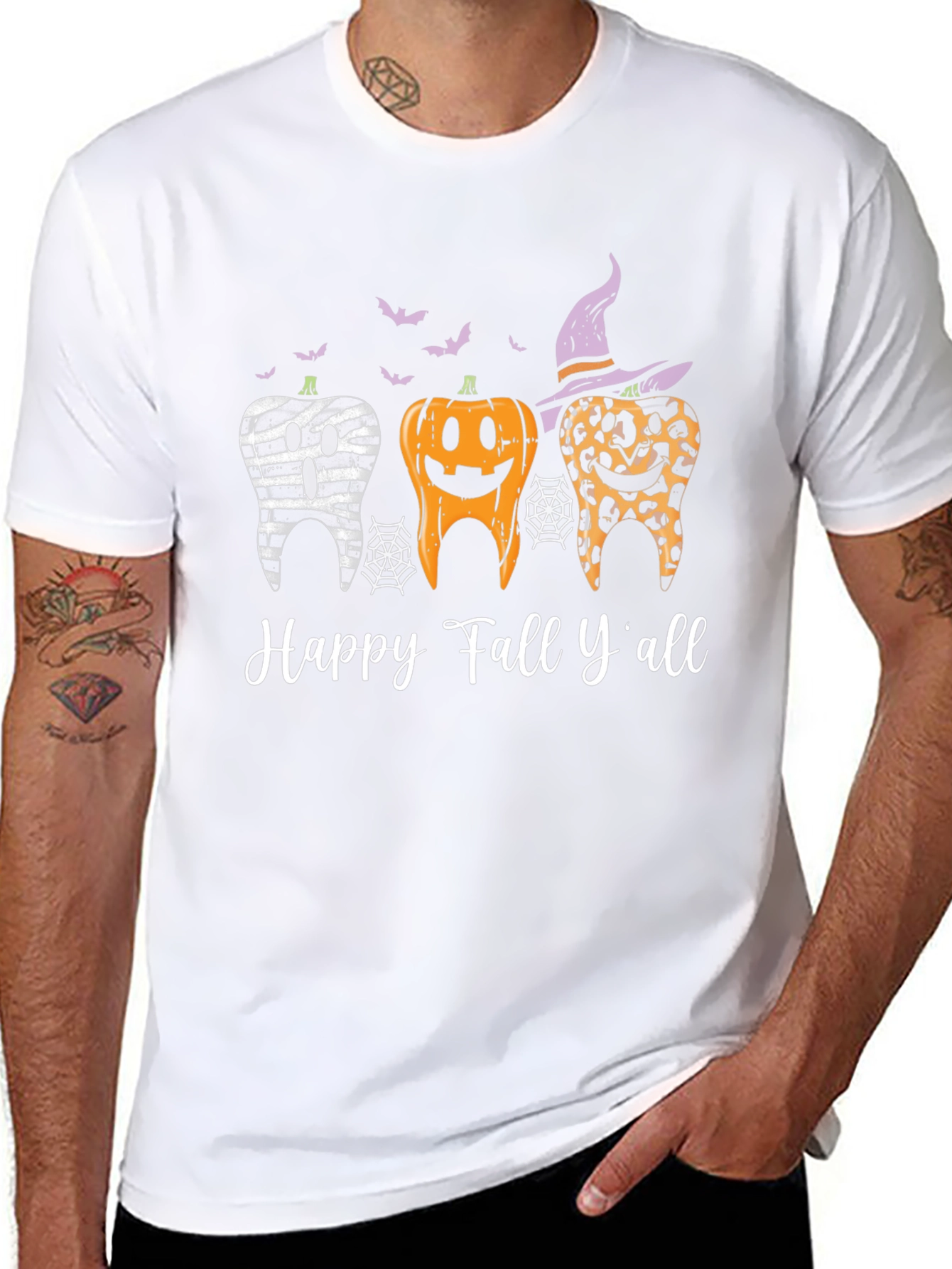 Happy Fall Yall Halloween Dentist T-Shirt