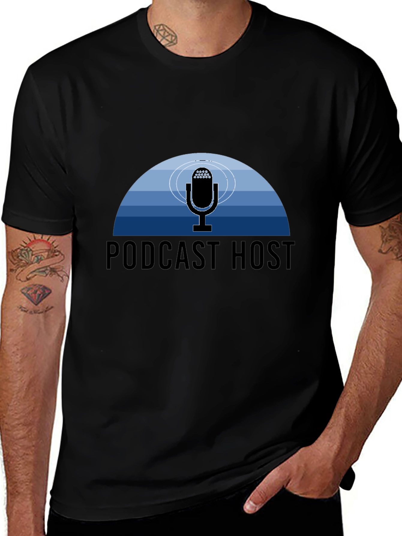 Podcast Host Graphic Tee