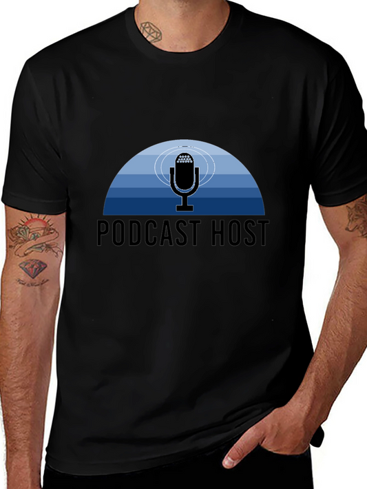 Podcast Host Graphic Tee