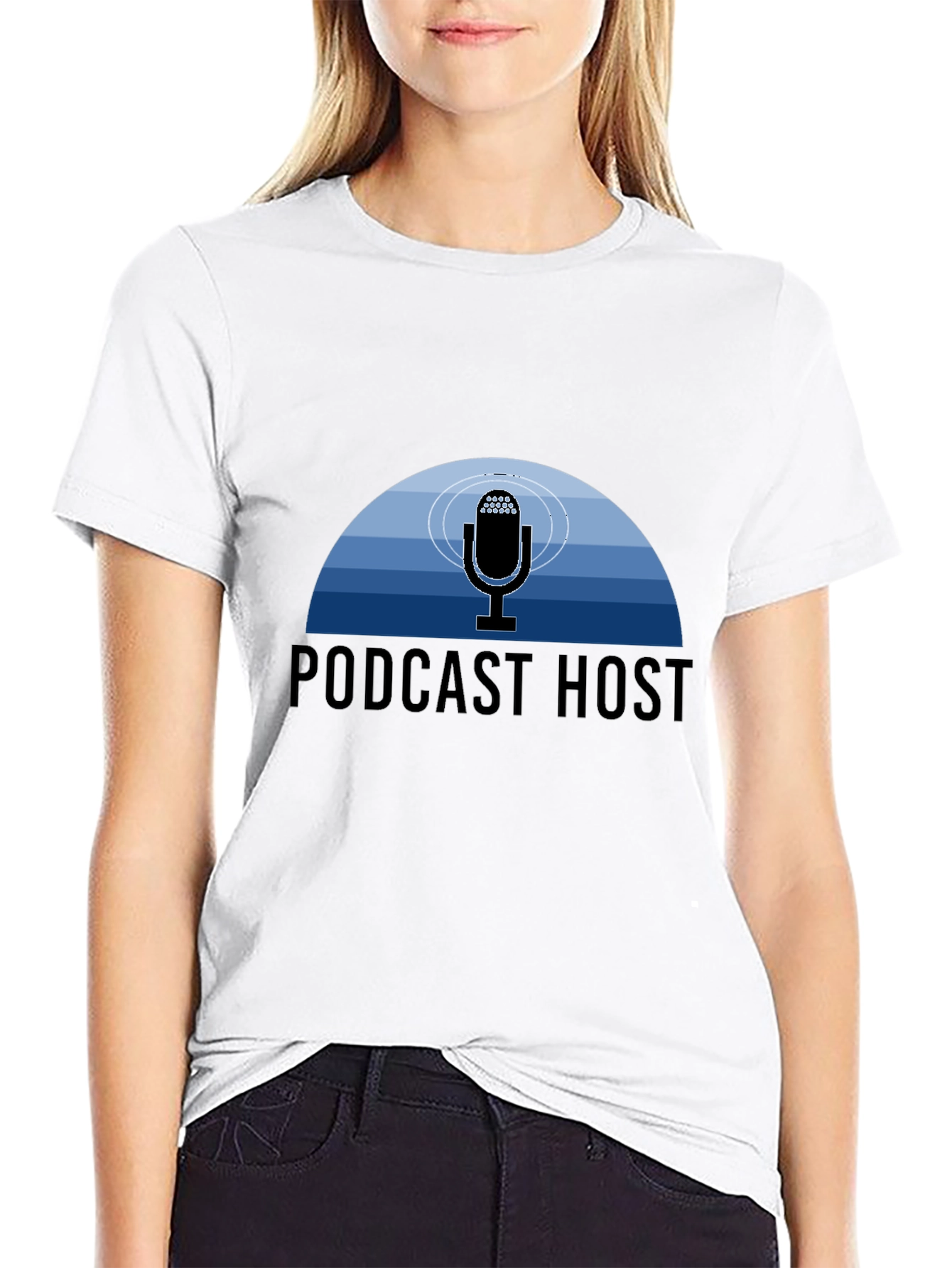 Podcast Host Graphic Tee