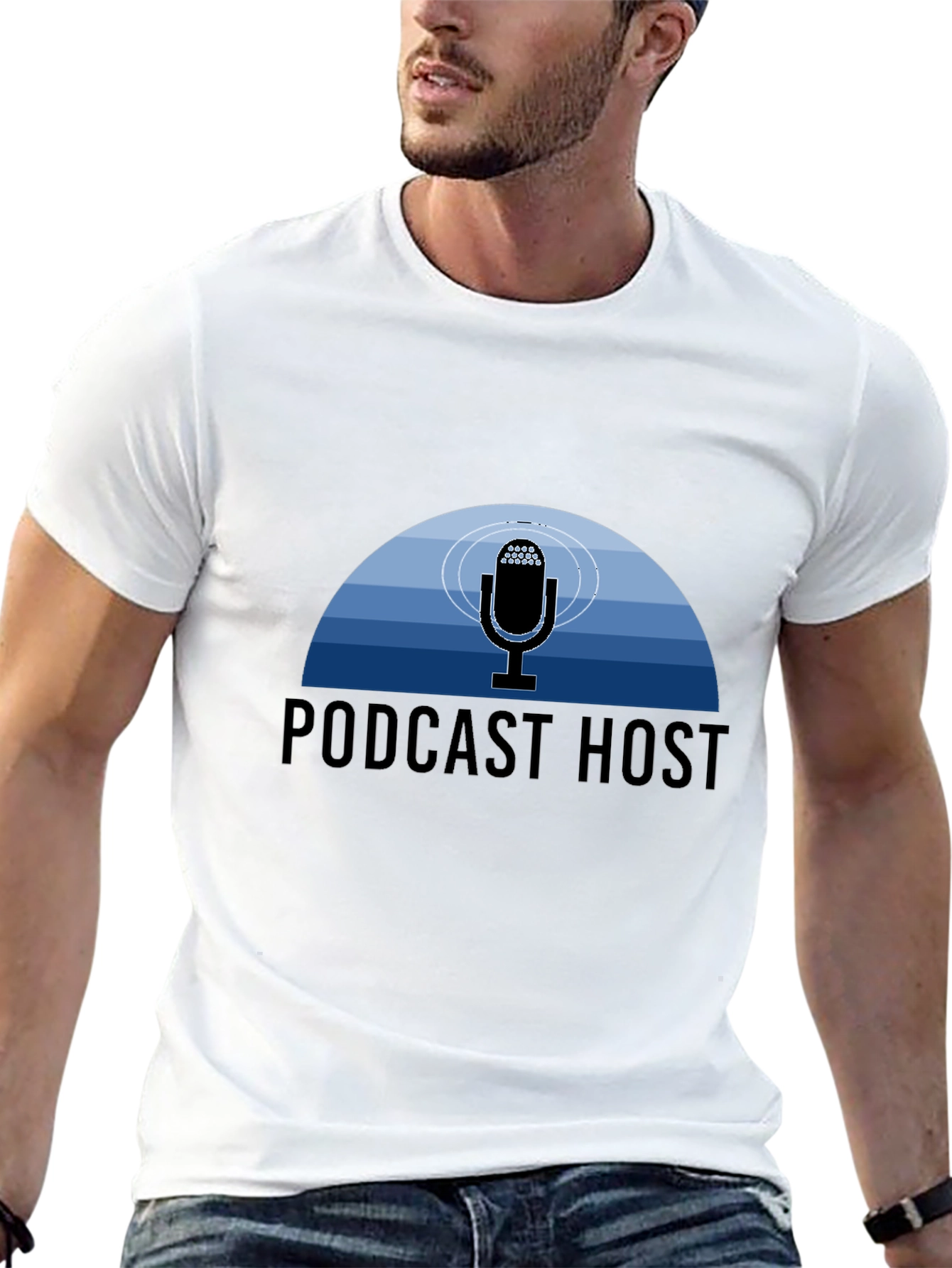 Podcast Host Graphic Tee