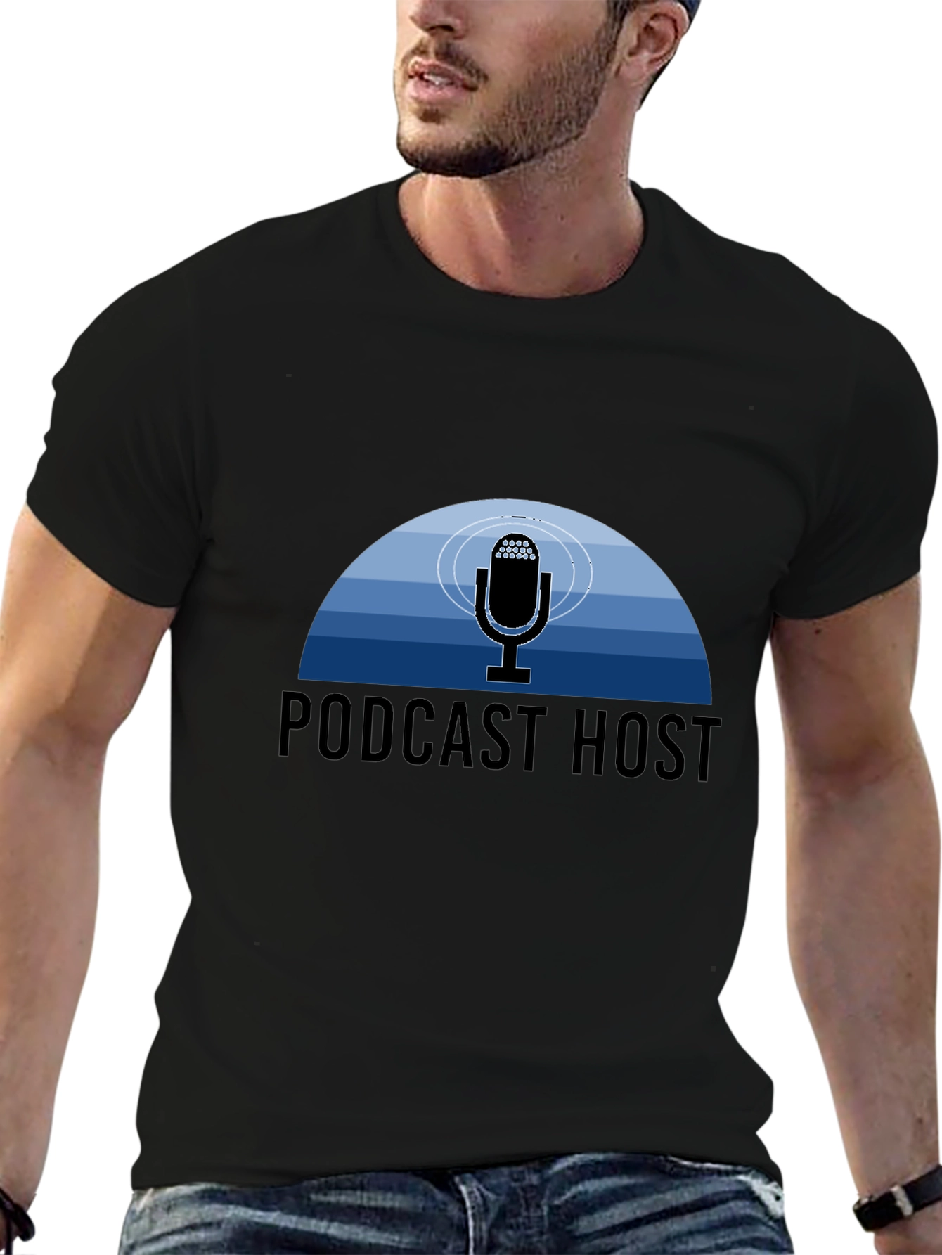 Podcast Host Graphic Tee