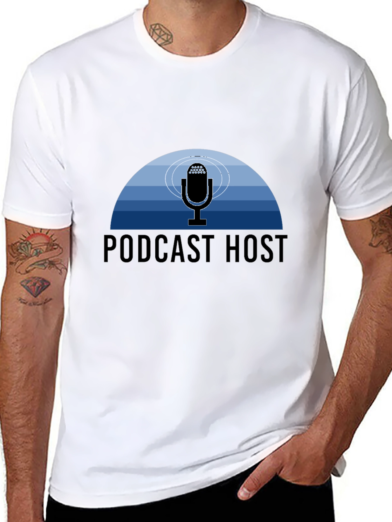 Podcast Host Graphic Tee