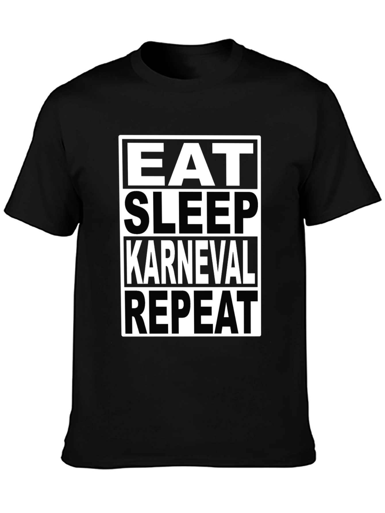 Eat Sleep Karneval Repeat T-Shirt