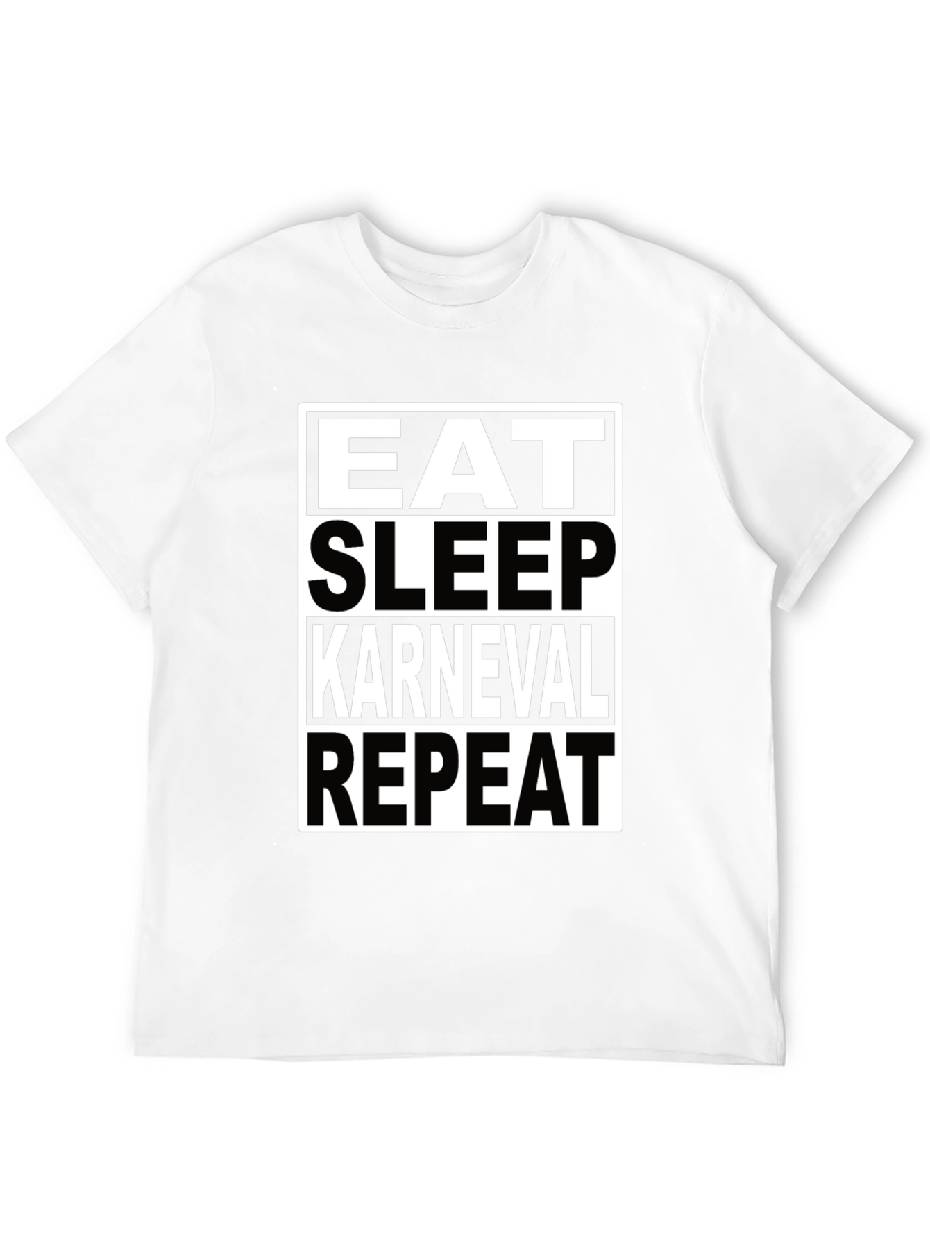 Eat Sleep Karneval Repeat T-Shirt