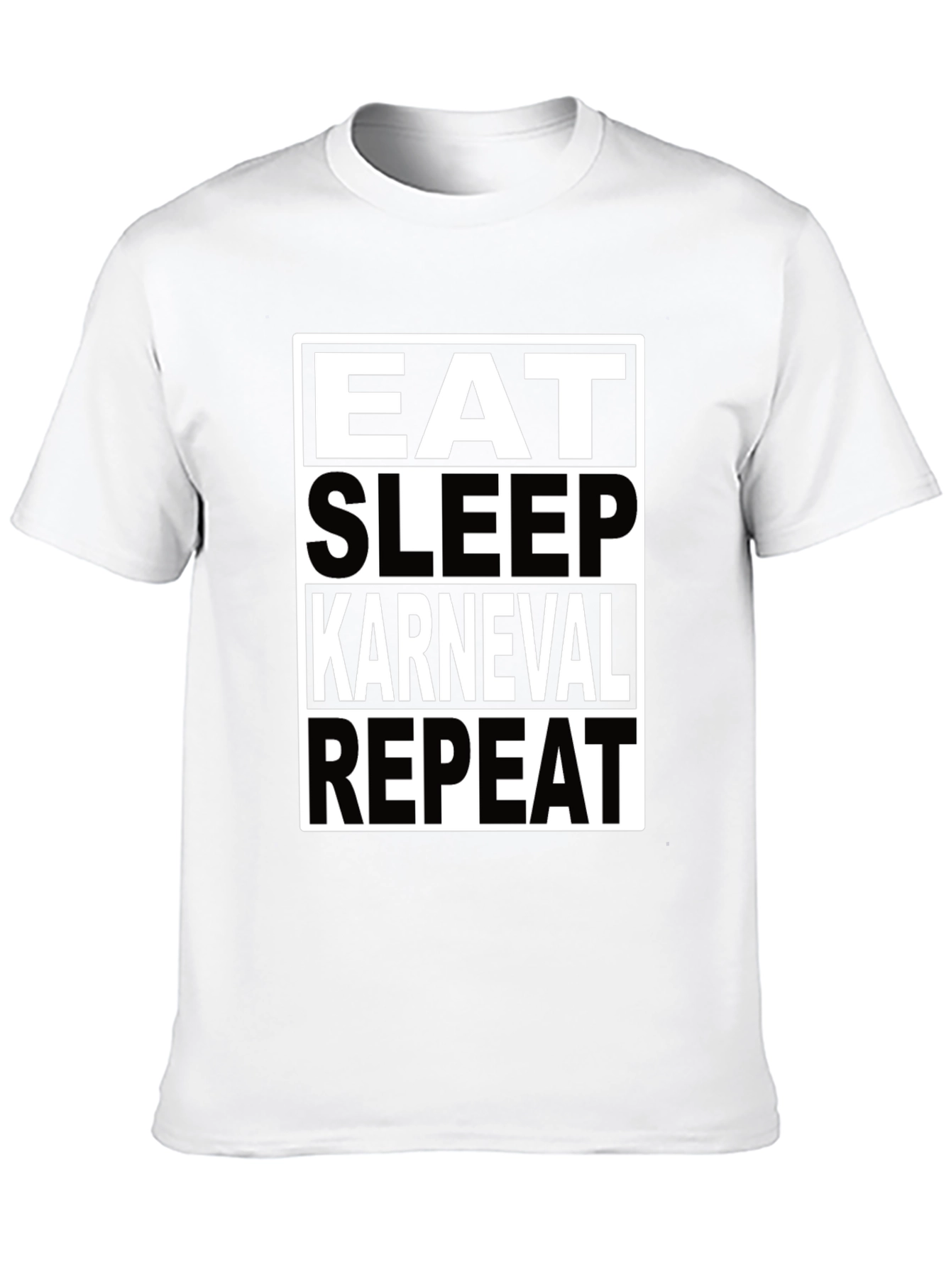 Eat Sleep Karneval Repeat T-Shirt