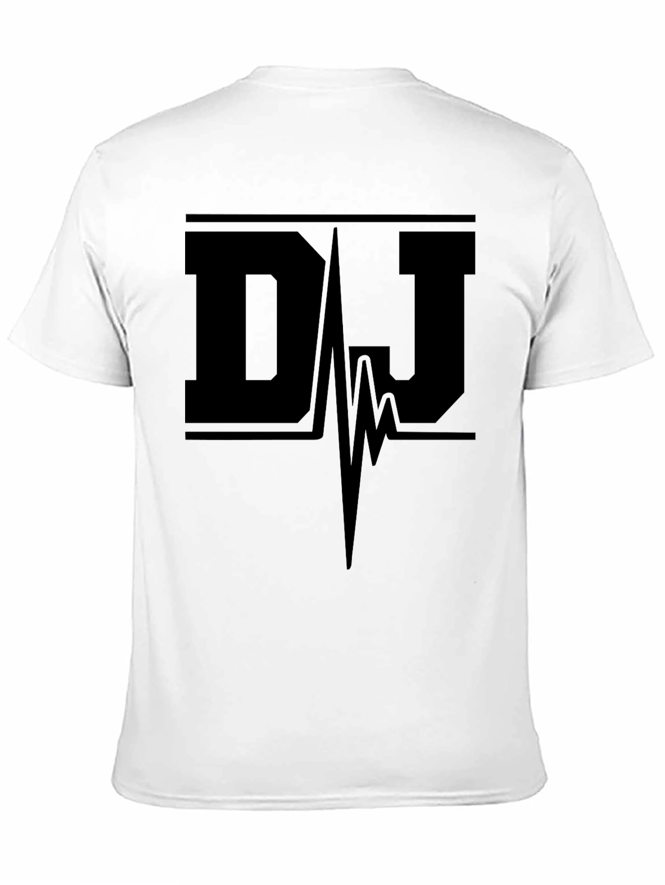 DJ Pulse Black Graphic Tee - Music Lovers Style