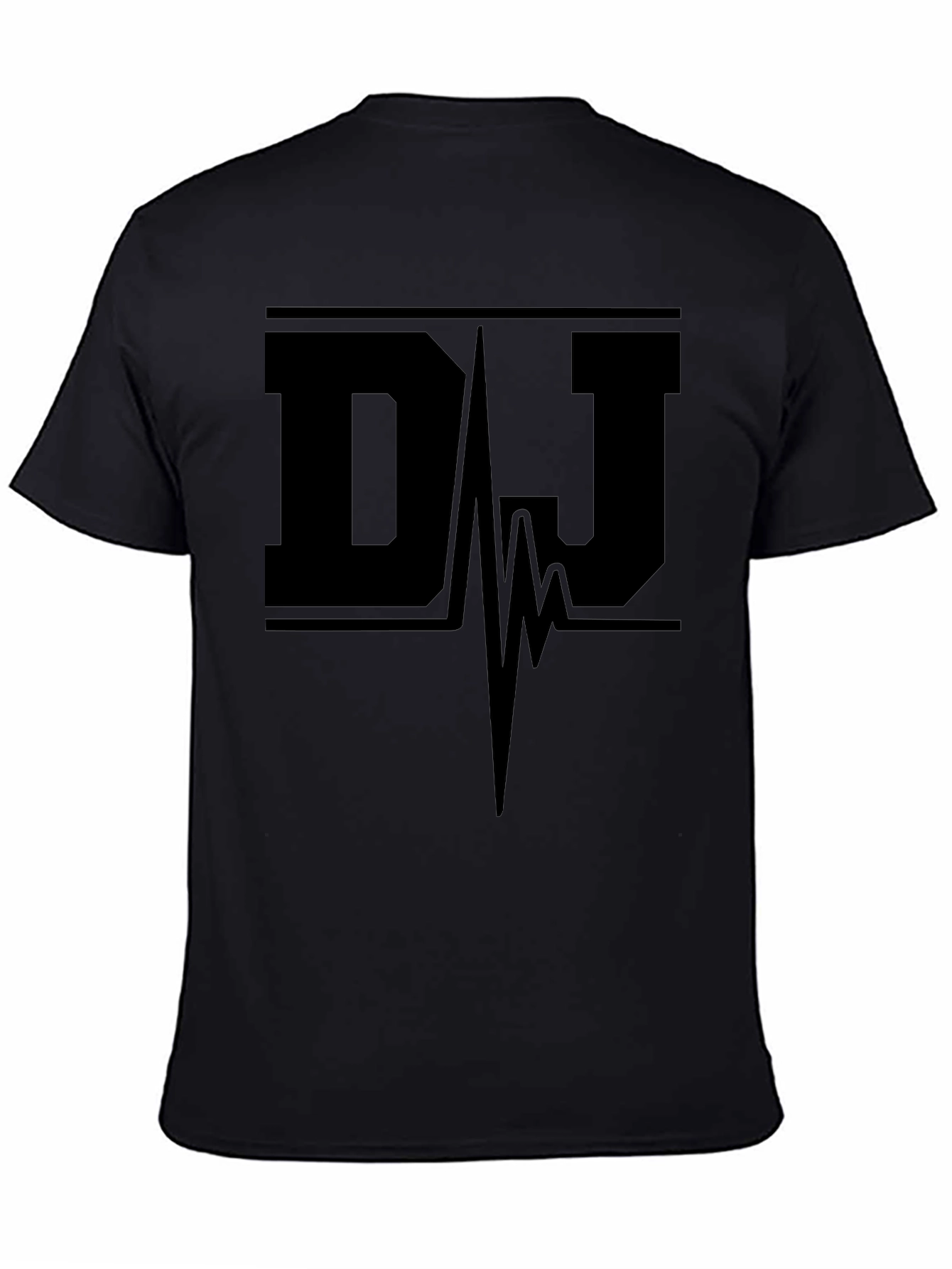 DJ Pulse Black Graphic Tee - Music Lovers Style