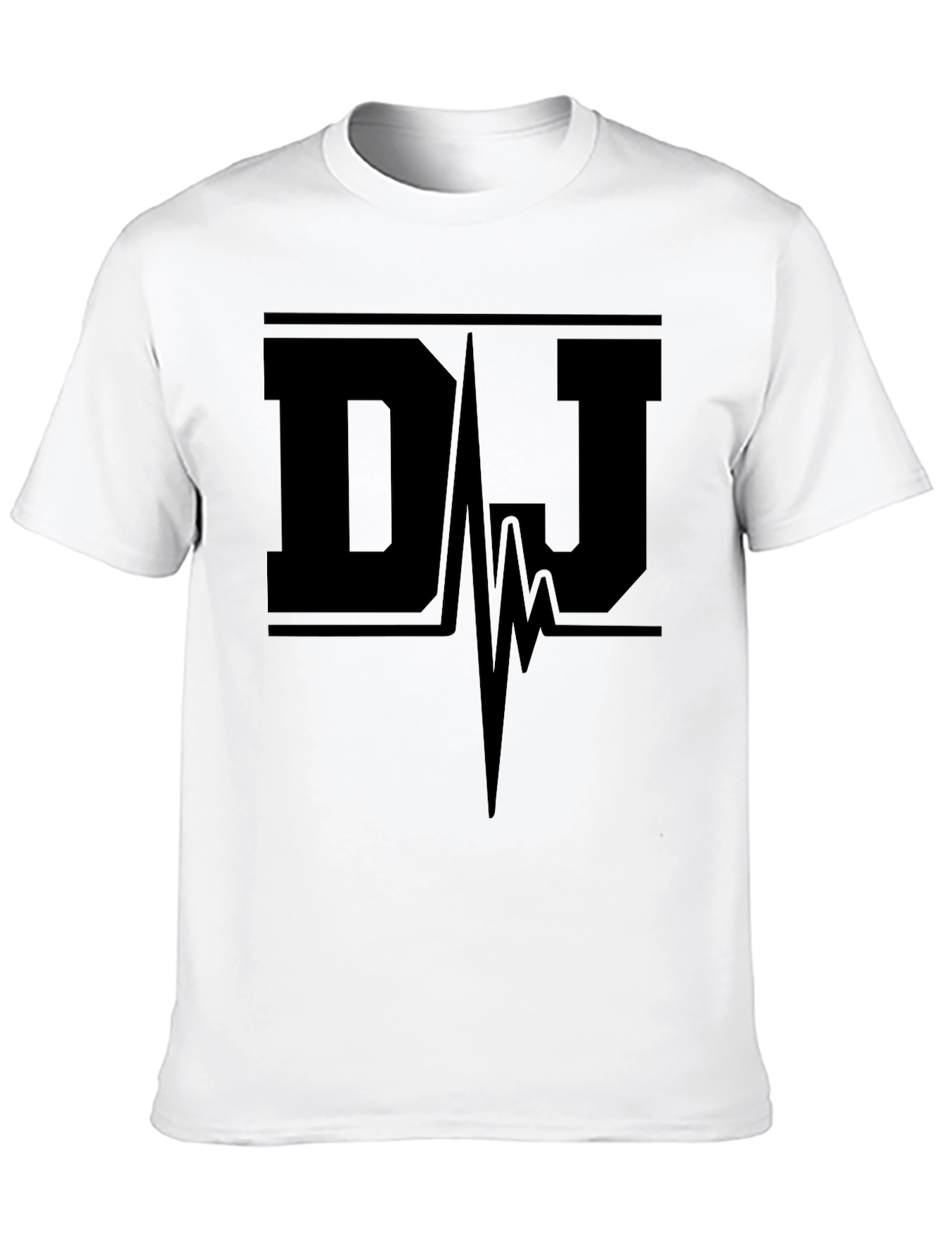 DJ Pulse Black Graphic Tee - Music Lovers Style