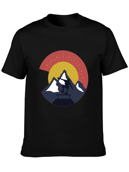 Colorado Skateboarder Graphic Tee - Mens Black T-Shirt