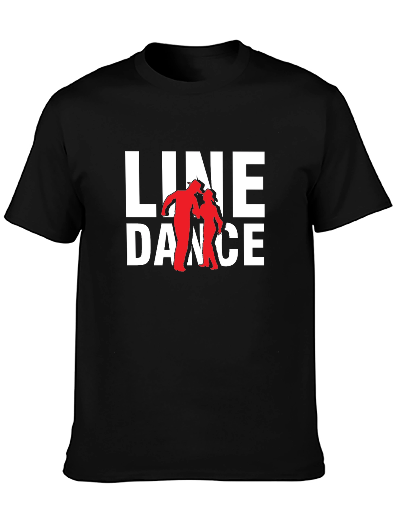 Line Dance Graphic Tee - Western Style T-Shirt