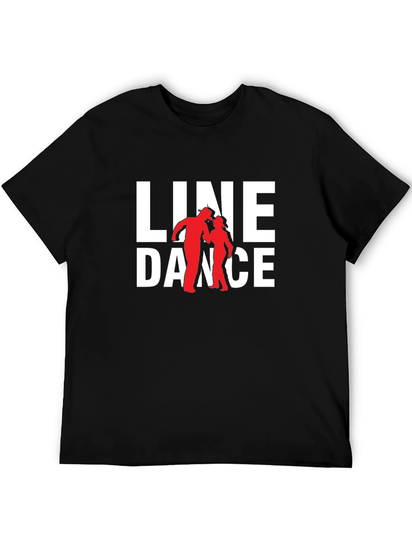 Line Dance Graphic Tee - Western Style T-Shirt