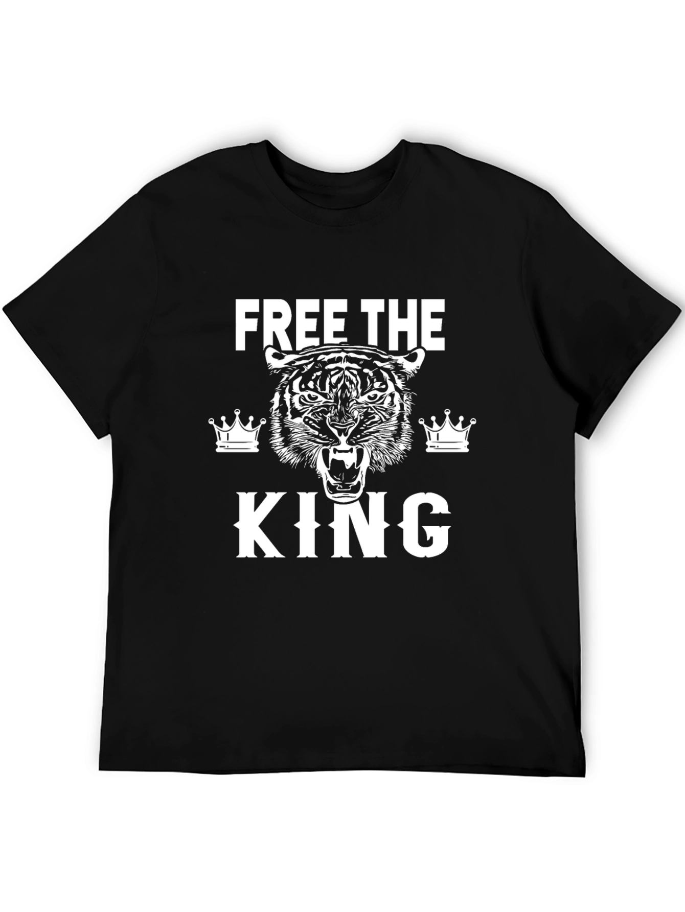 Free the King Graphic Tee - Black T-Shirt