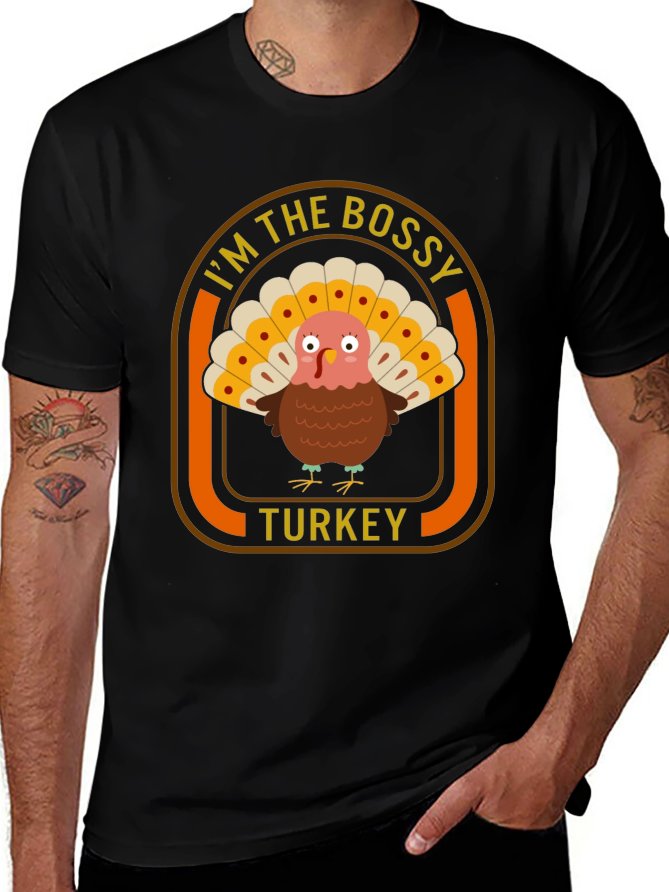 Bossy Turkey Graphic Tee