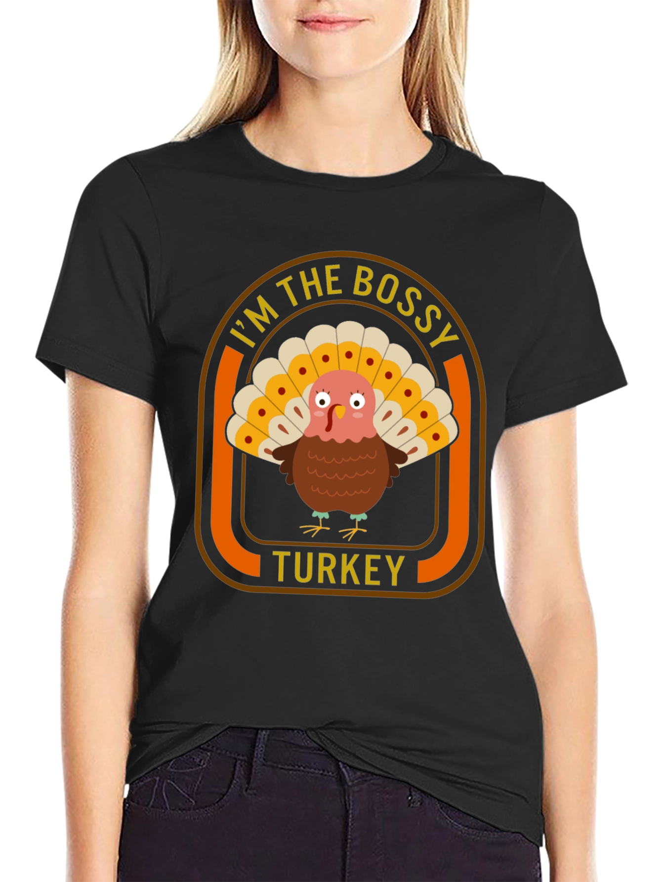 Bossy Turkey Graphic Tee