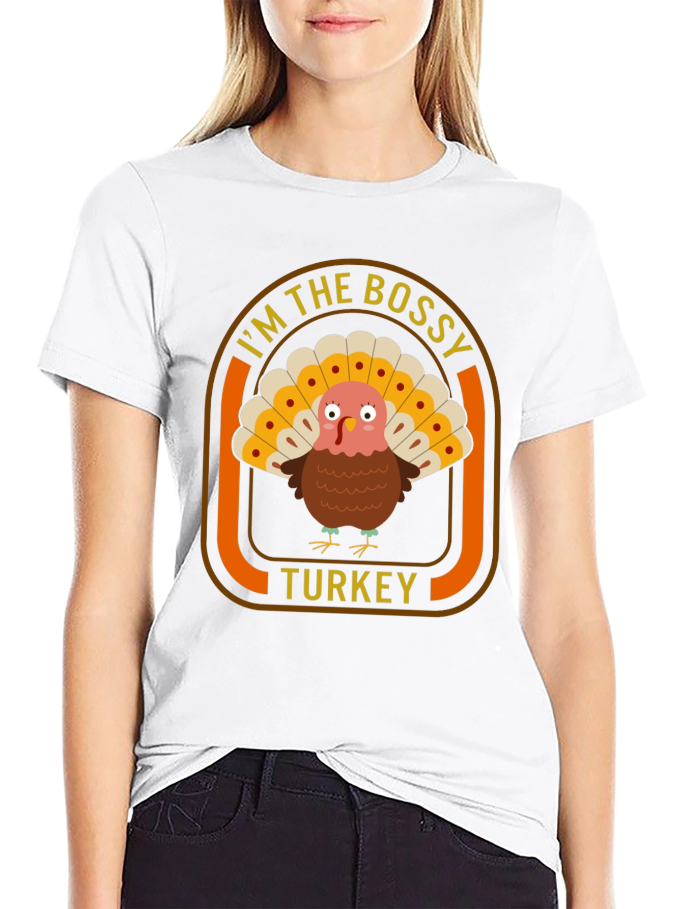 Bossy Turkey Graphic Tee