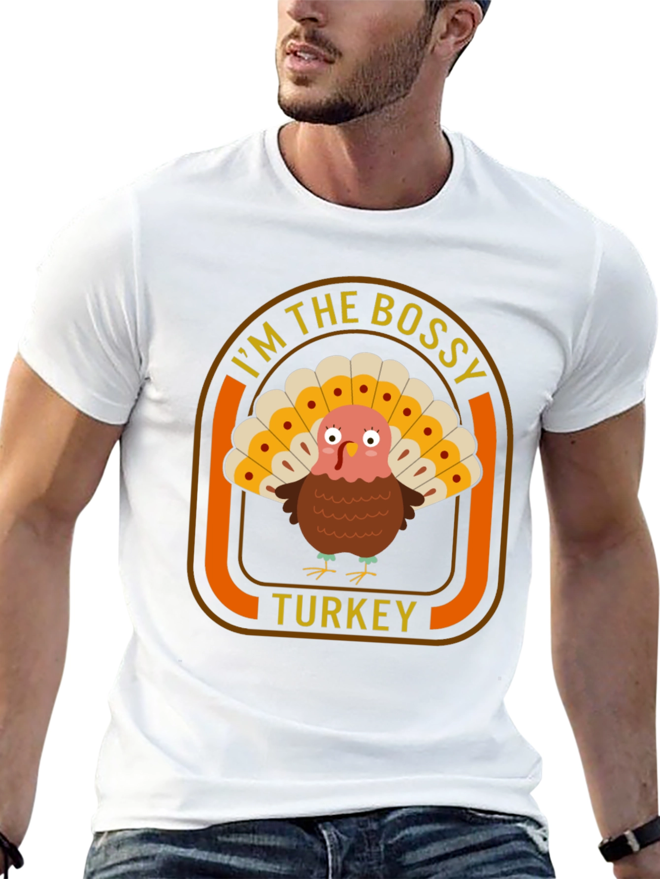 Bossy Turkey Graphic Tee
