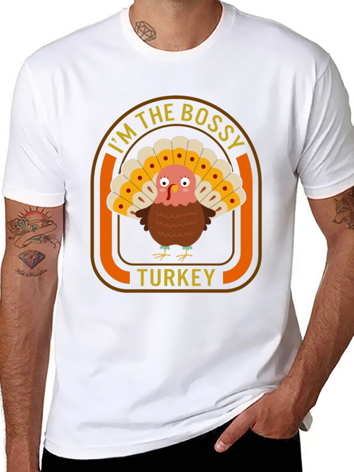 Bossy Turkey Graphic Tee