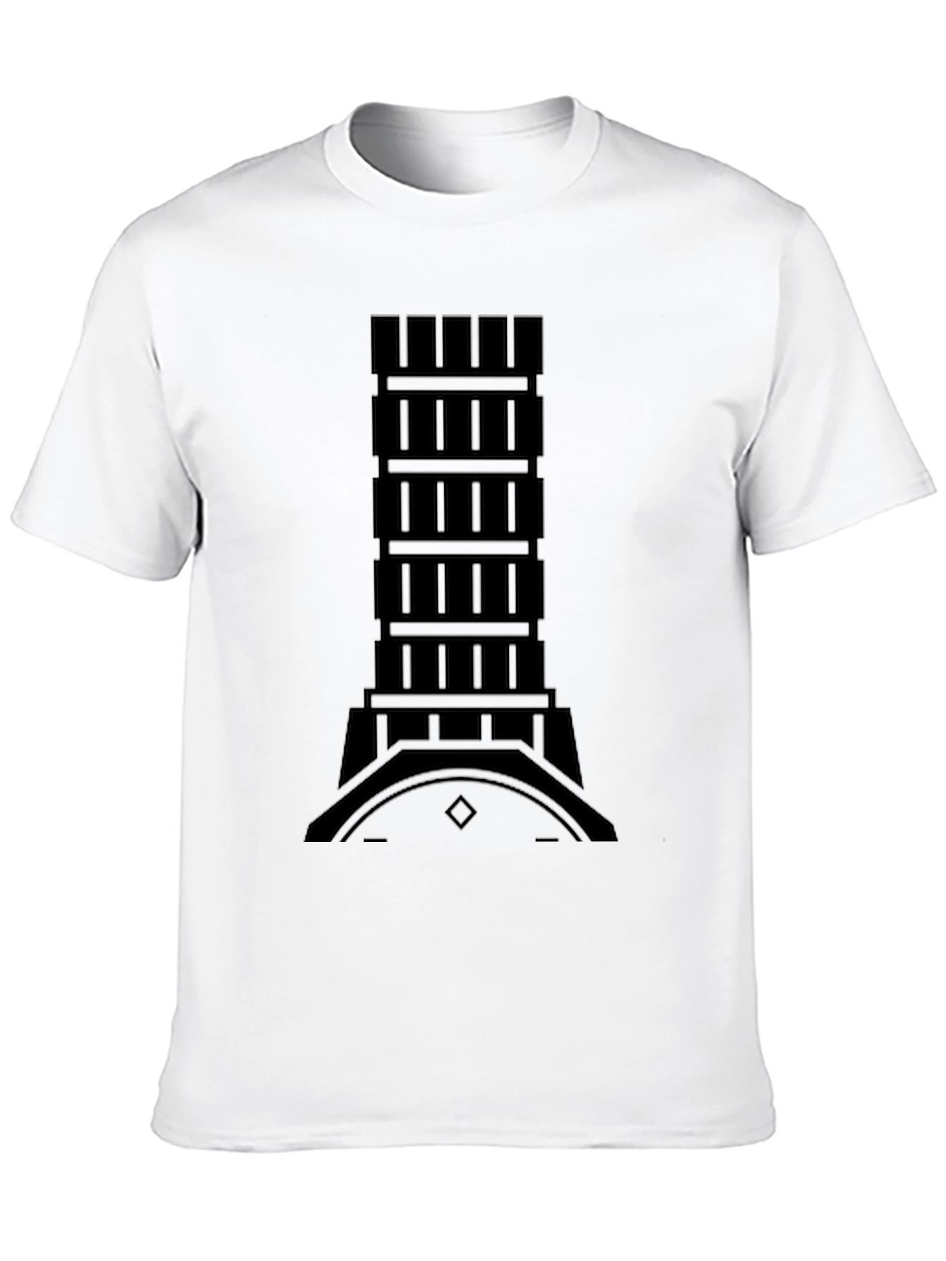 Tower Graphic Tee - Modern Minimalist Design