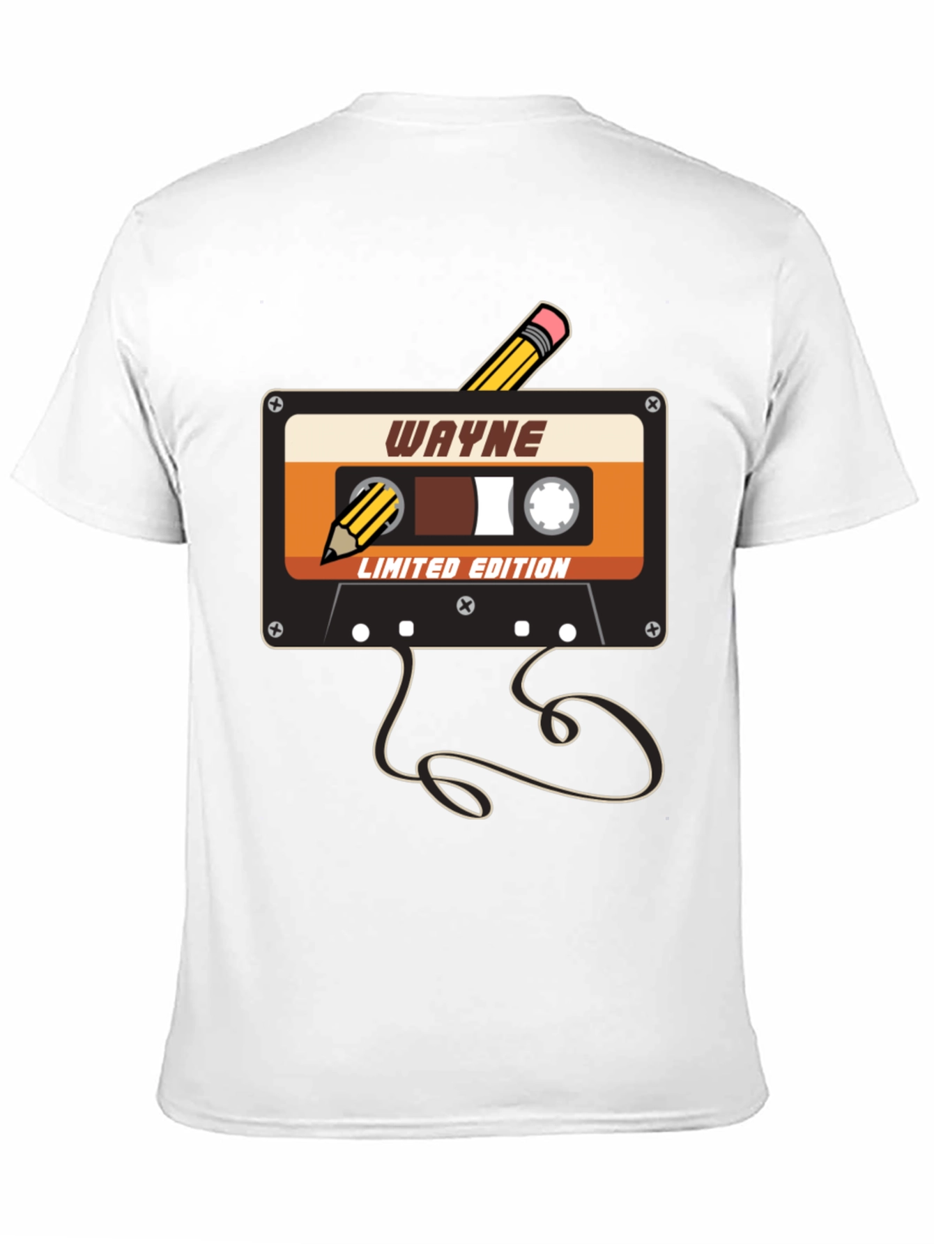Wayne Limited Edition Cassette Tape T-Shirt
