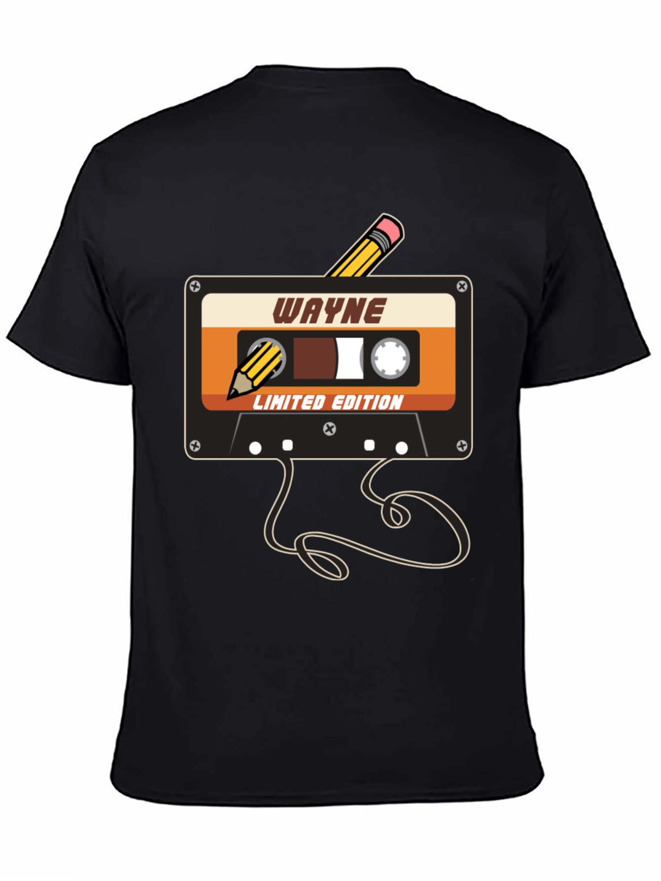 Wayne Limited Edition Cassette Tape T-Shirt