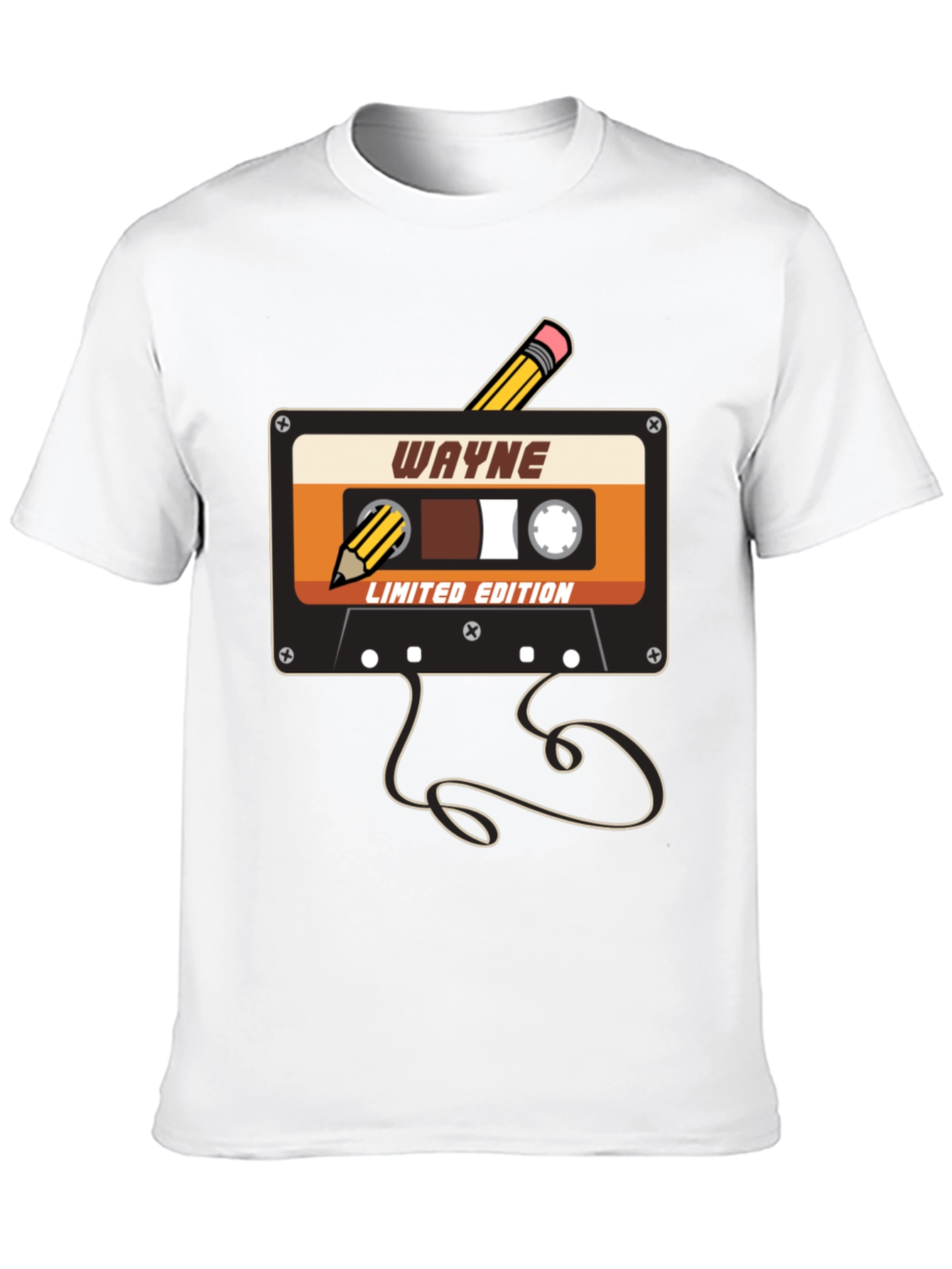 Wayne Limited Edition Cassette Tape T-Shirt