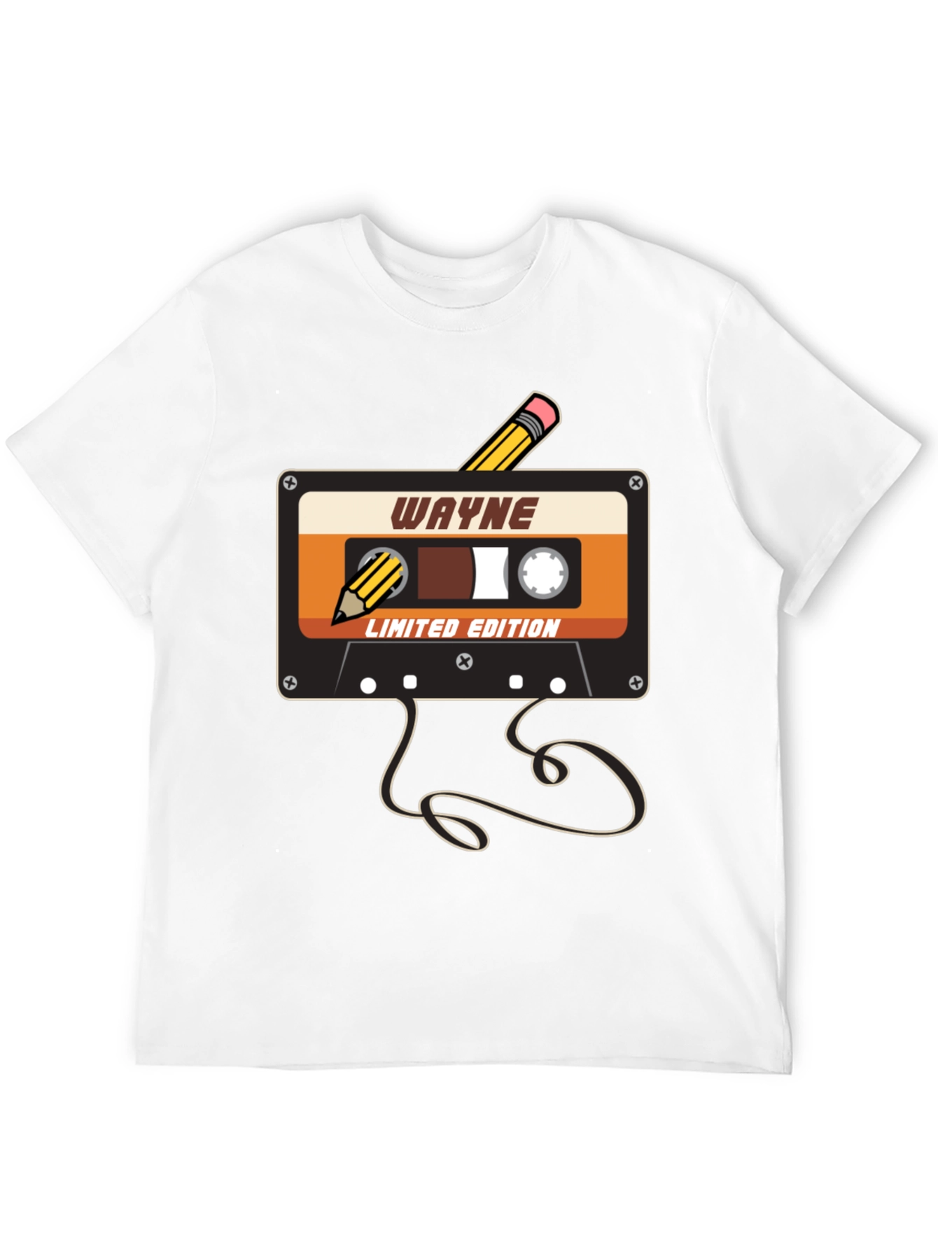 Wayne Limited Edition Cassette Tape T-Shirt