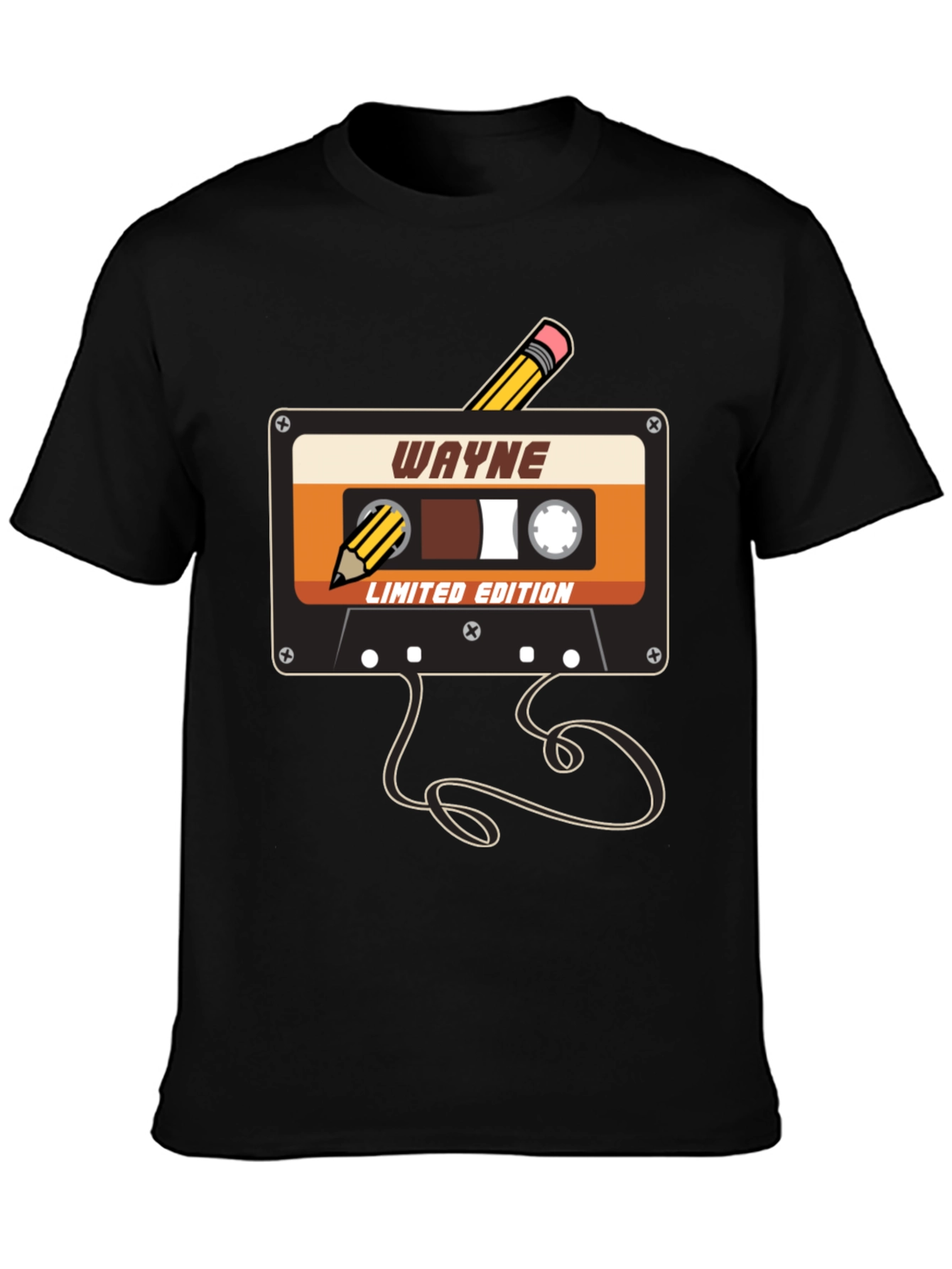Wayne Limited Edition Cassette Tape T-Shirt