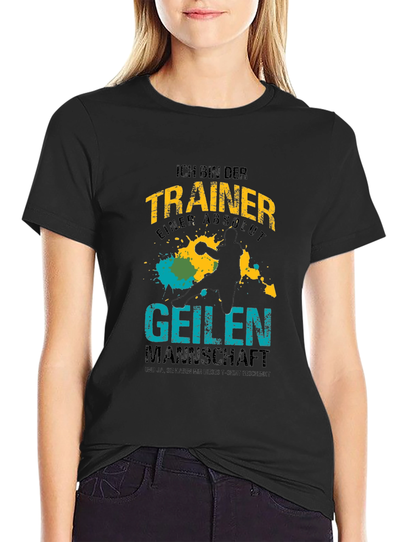 Funny Handball Coach T-Shirt - Geilen Mannschaft
