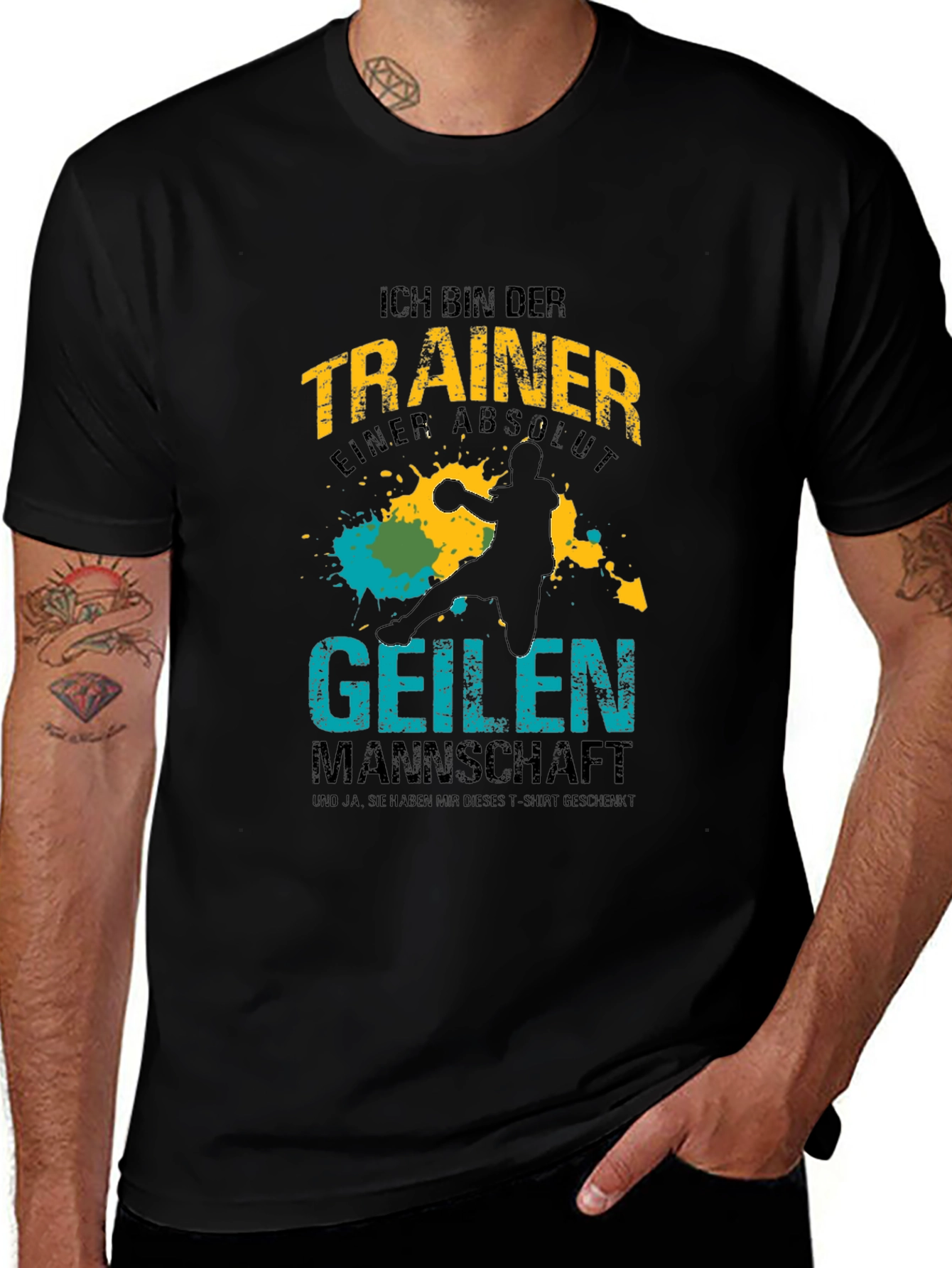 Funny Handball Coach T-Shirt - Geilen Mannschaft