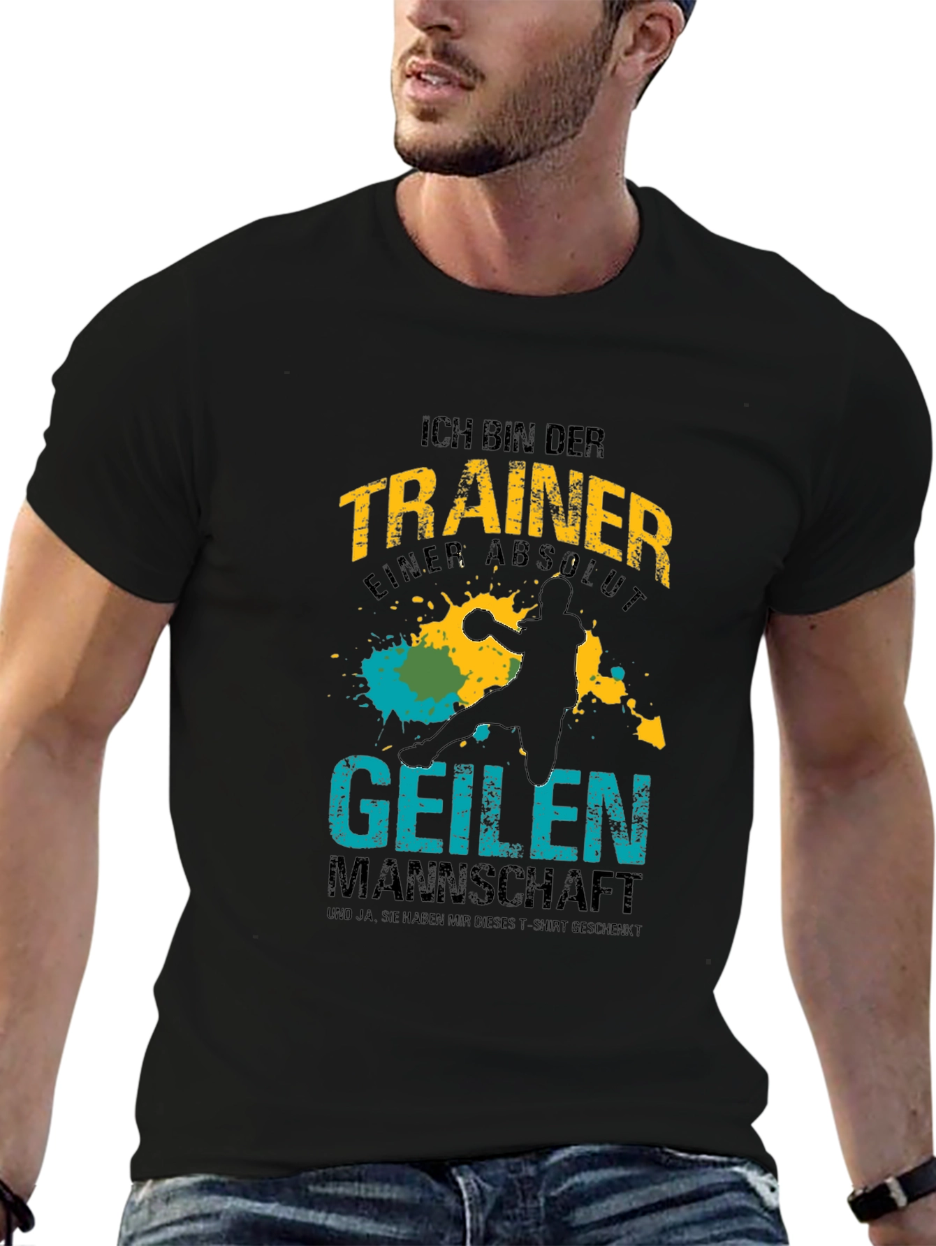 Funny Handball Coach T-Shirt - Geilen Mannschaft