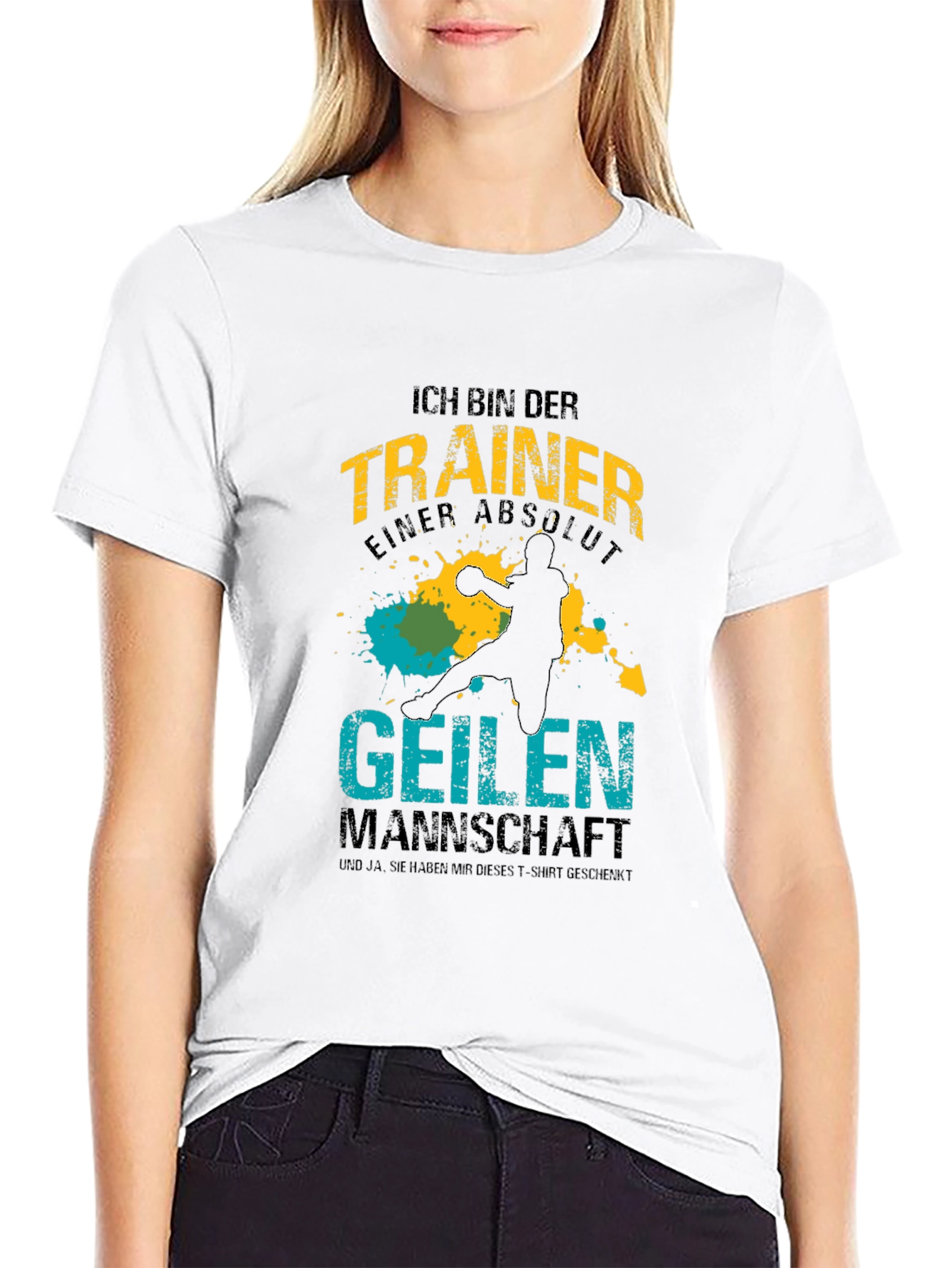 Funny Handball Coach T-Shirt - Geilen Mannschaft