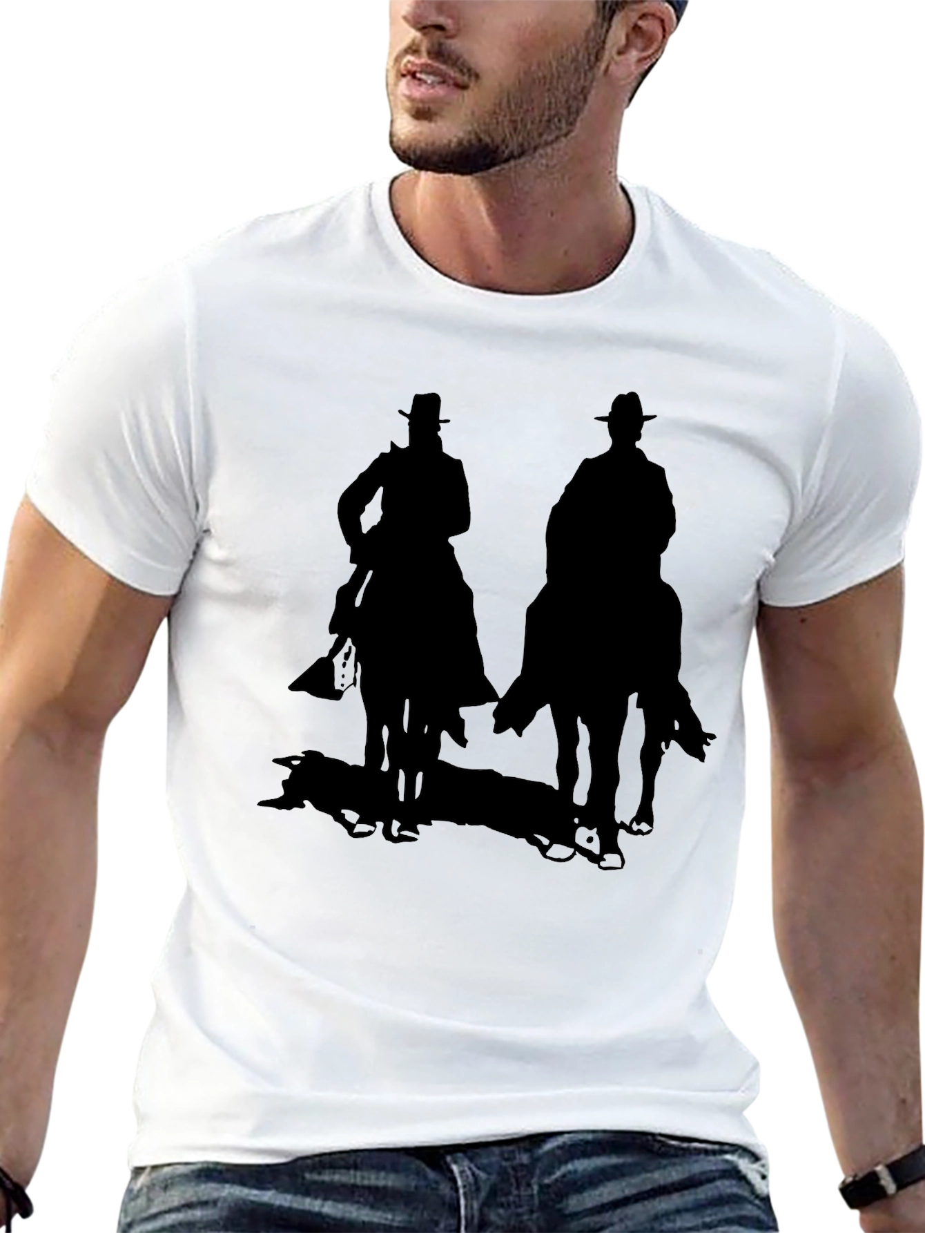 Western Silhouette Graphic T-Shirt