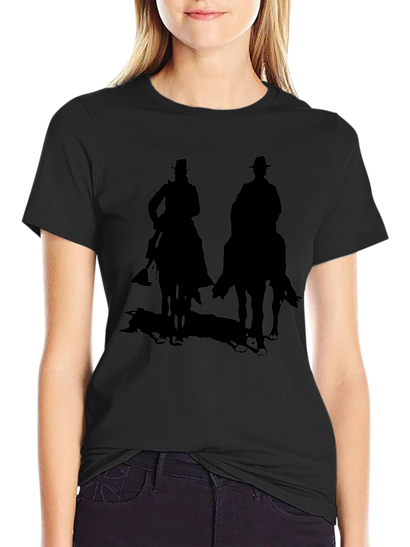 Western Silhouette Graphic T-Shirt