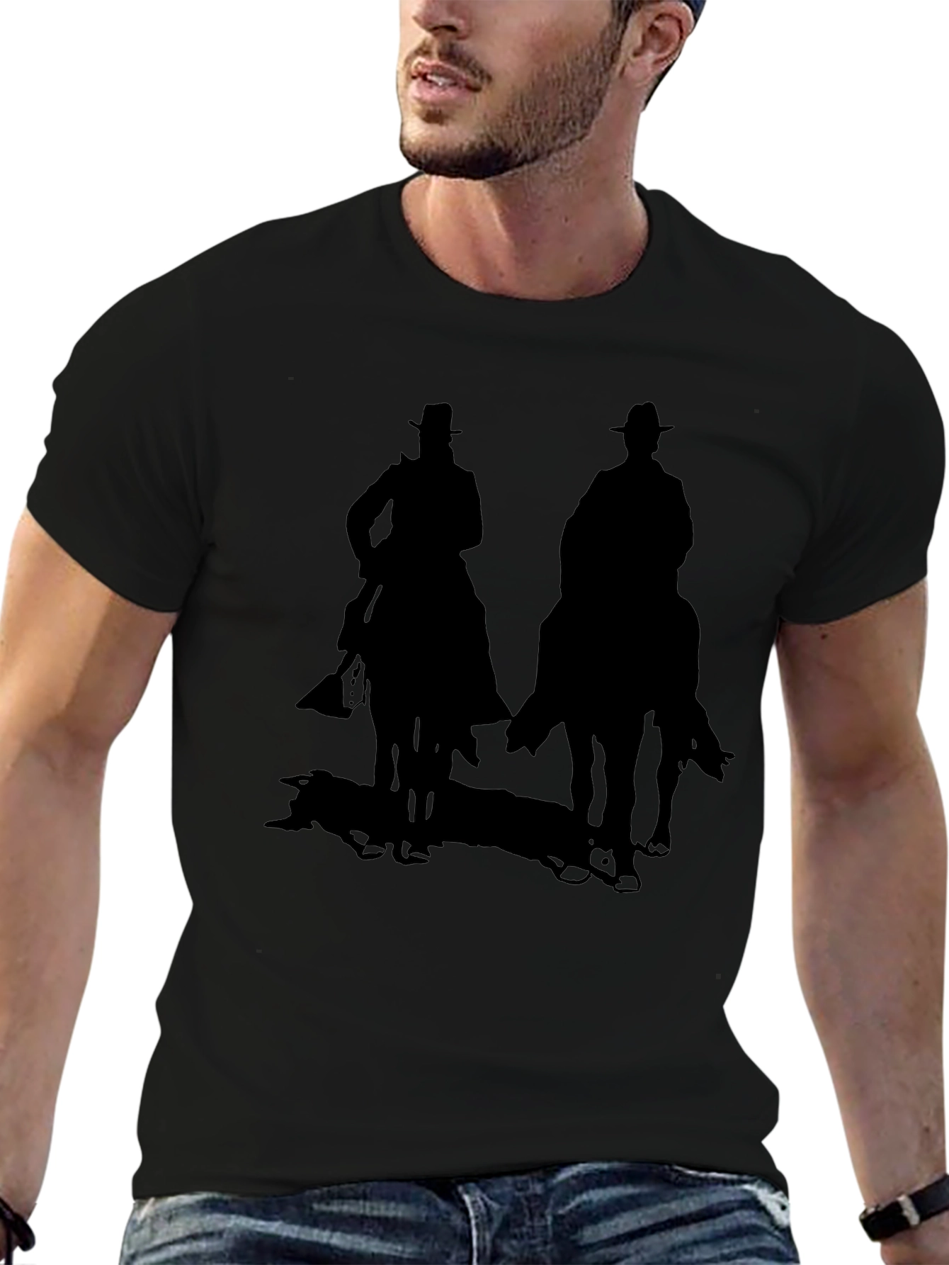 Western Silhouette Graphic T-Shirt